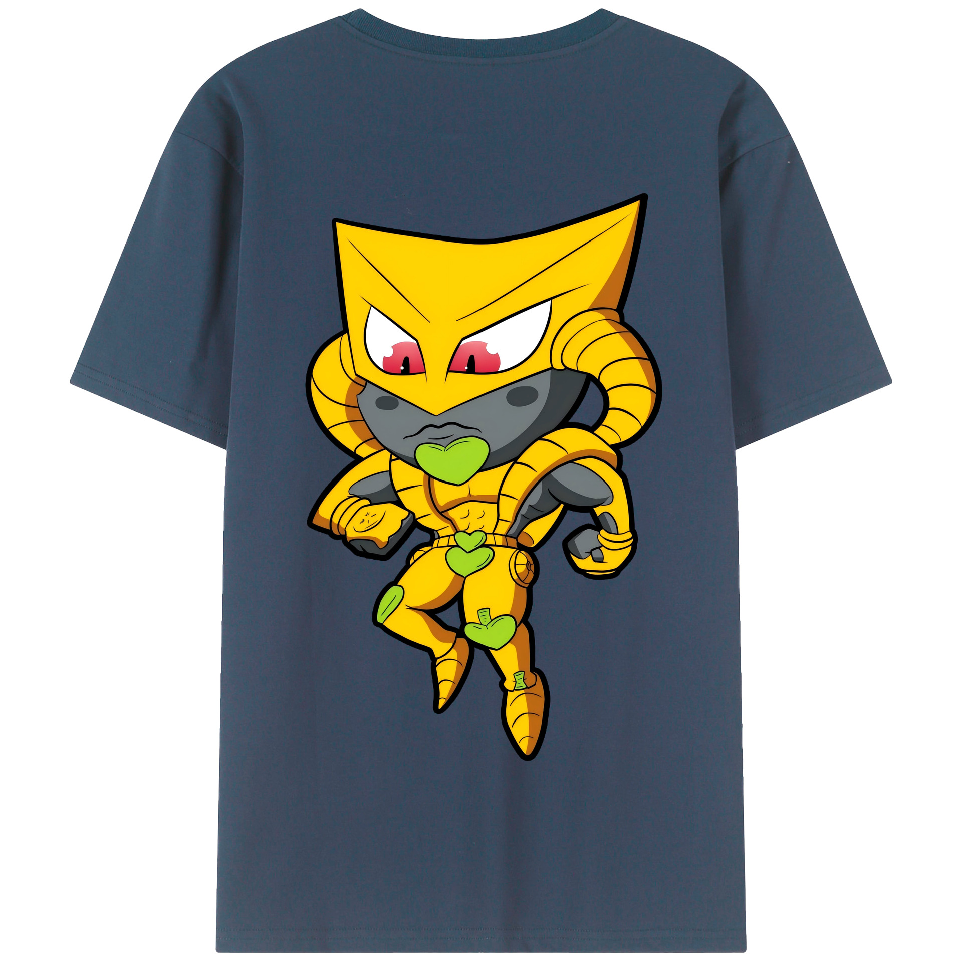 （画像用） ジョジョの奇妙な冒険 ディオ?ブランドー JoJo's Bizarre Adventure Dio Brando 綿100％半袖Tシャツ（背面プリント）