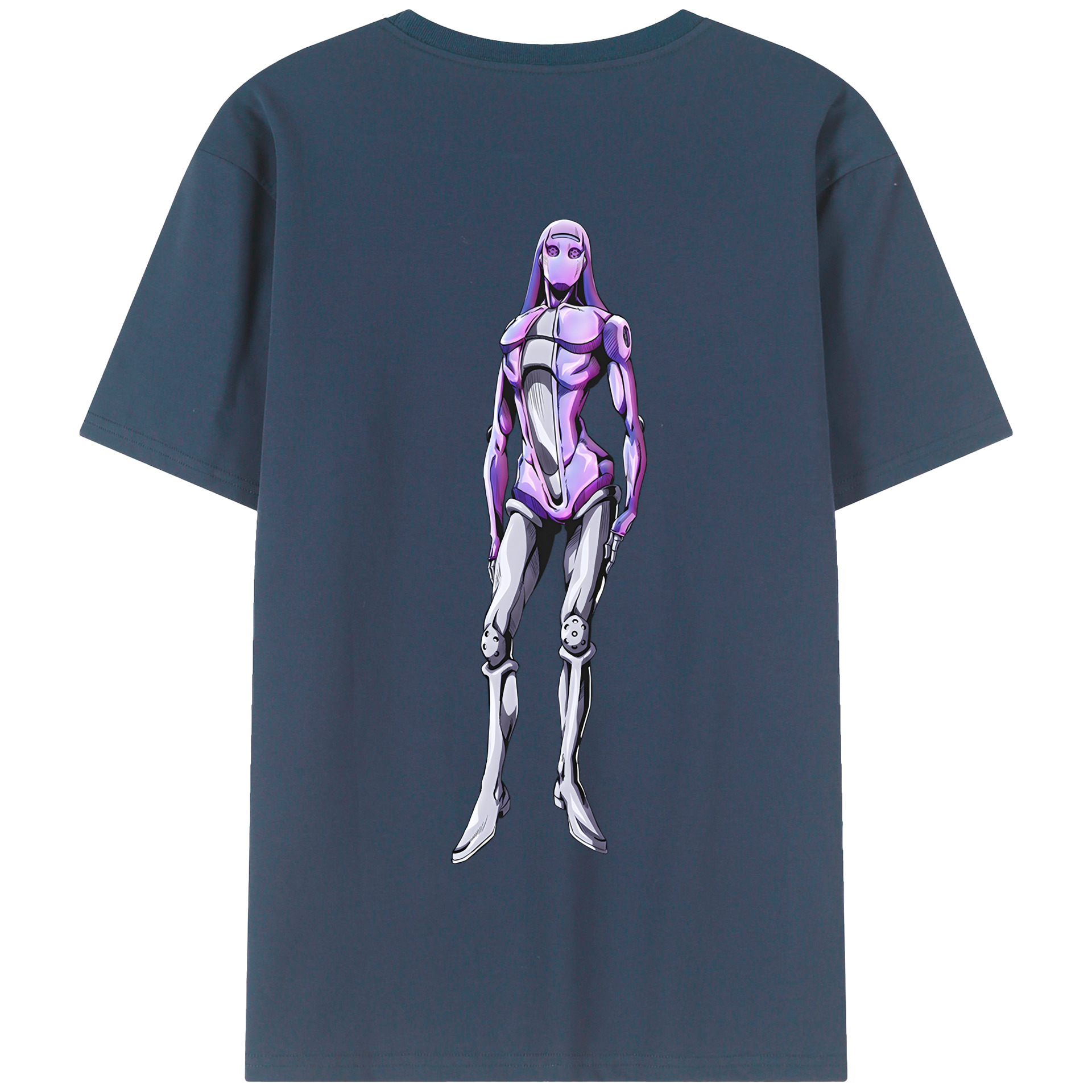 （画像用） ジョジョの奇妙な冒険 JoJo's Bizarre Adventure 綿100％半袖Tシャツ（背面プリント）