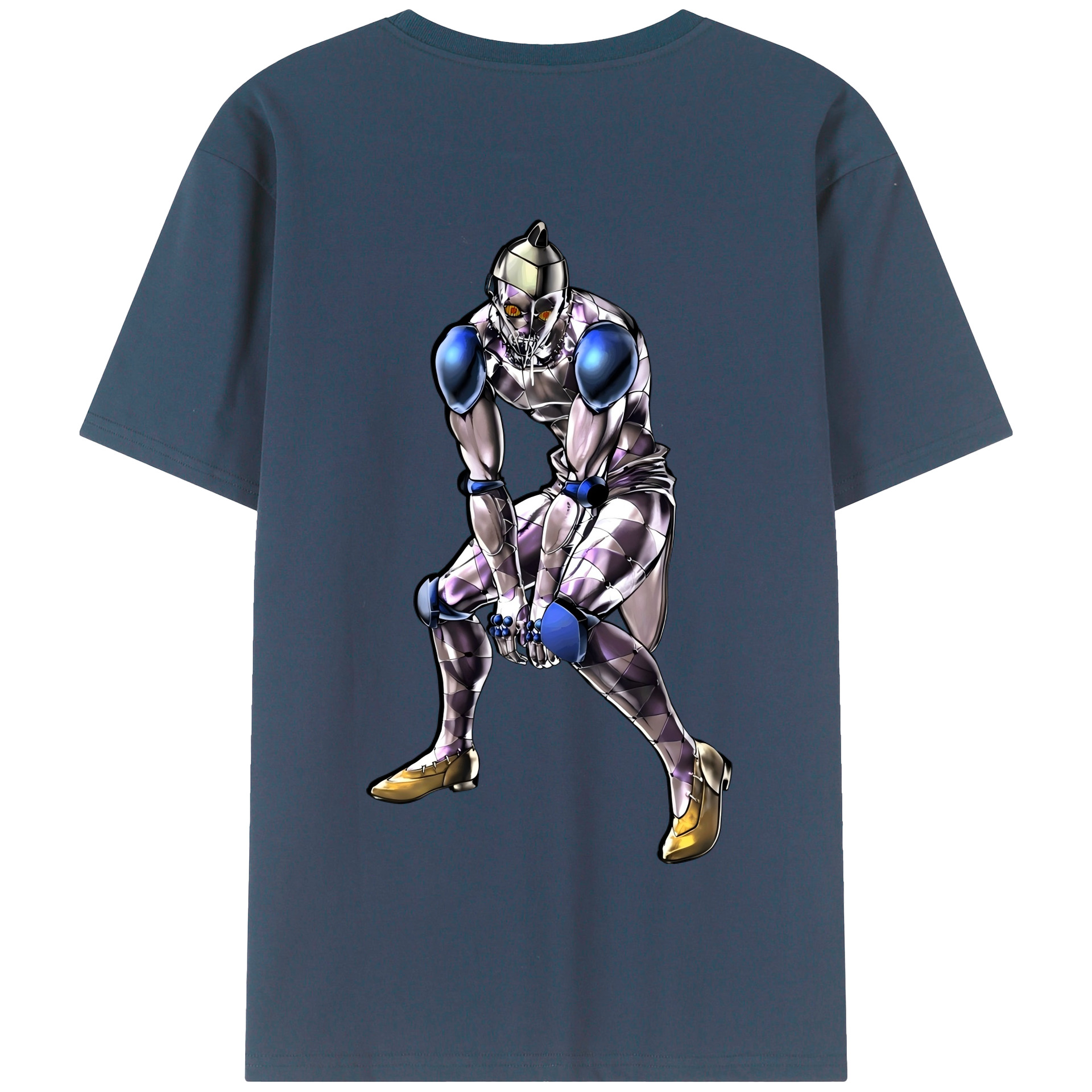 （画像用） ジョジョの奇妙な冒険 JoJo's Bizarre Adventure 綿100％半袖Tシャツ（背面プリント）