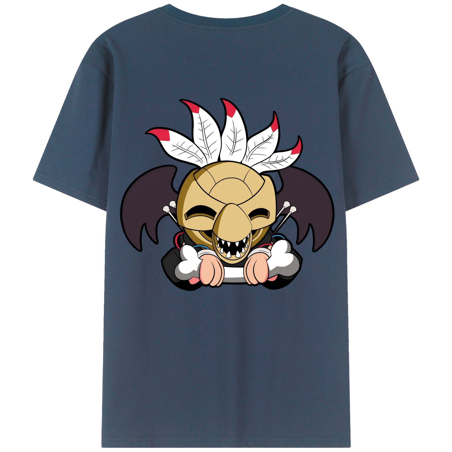 （画像用） ジョジョの奇妙な冒険 JoJo's Bizarre Adventure 綿100％半袖Tシャツ（背面プリント）