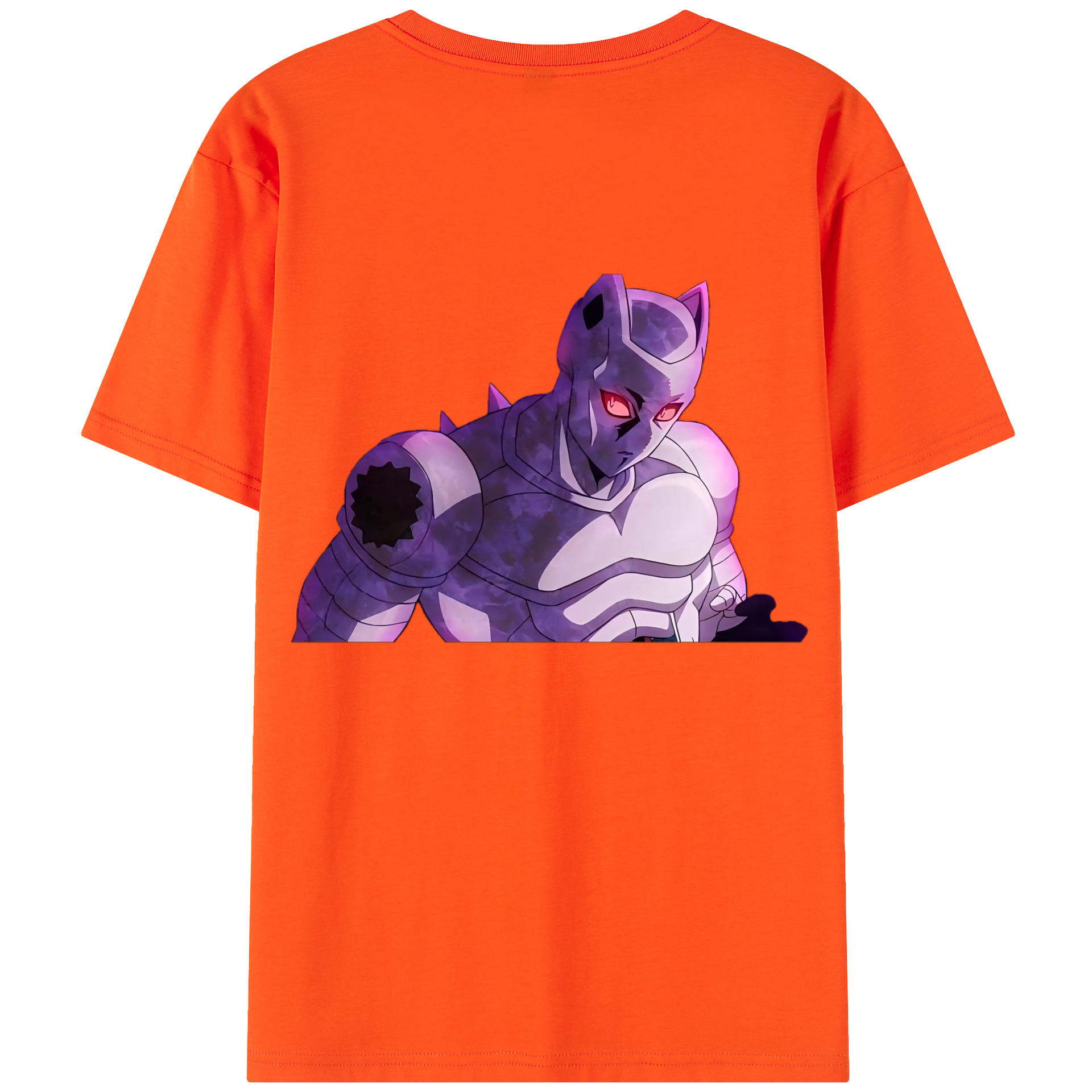 （画像用） ジョジョの奇妙な冒険 きら よしかげ JoJo's Bizarre Adventure Kira Yoshikage 綿100％半袖Tシャツ（背面プリント）