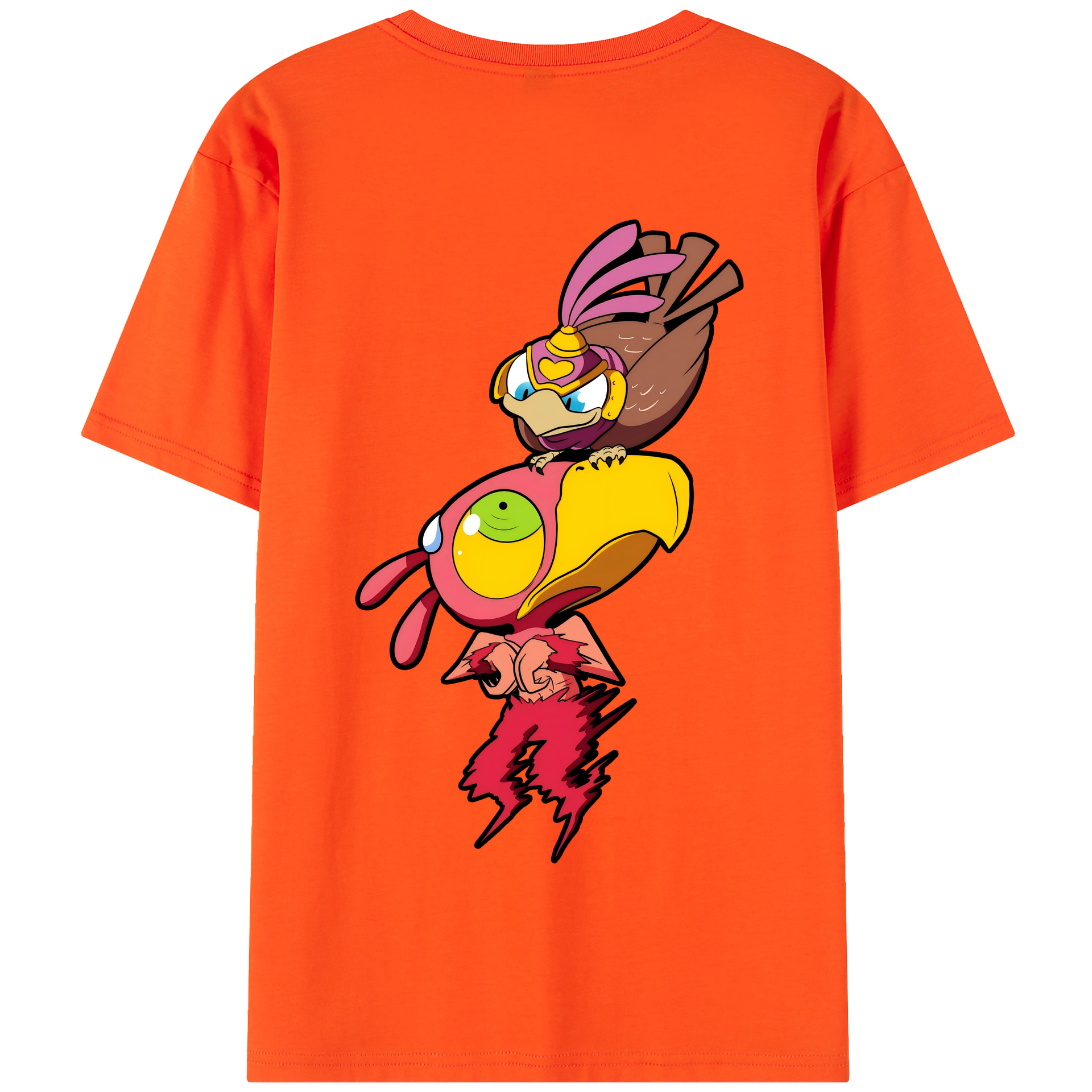 （画像用） ジョジョの奇妙な冒険 JoJo's Bizarre Adventure 綿100％半袖Tシャツ（背面プリント）