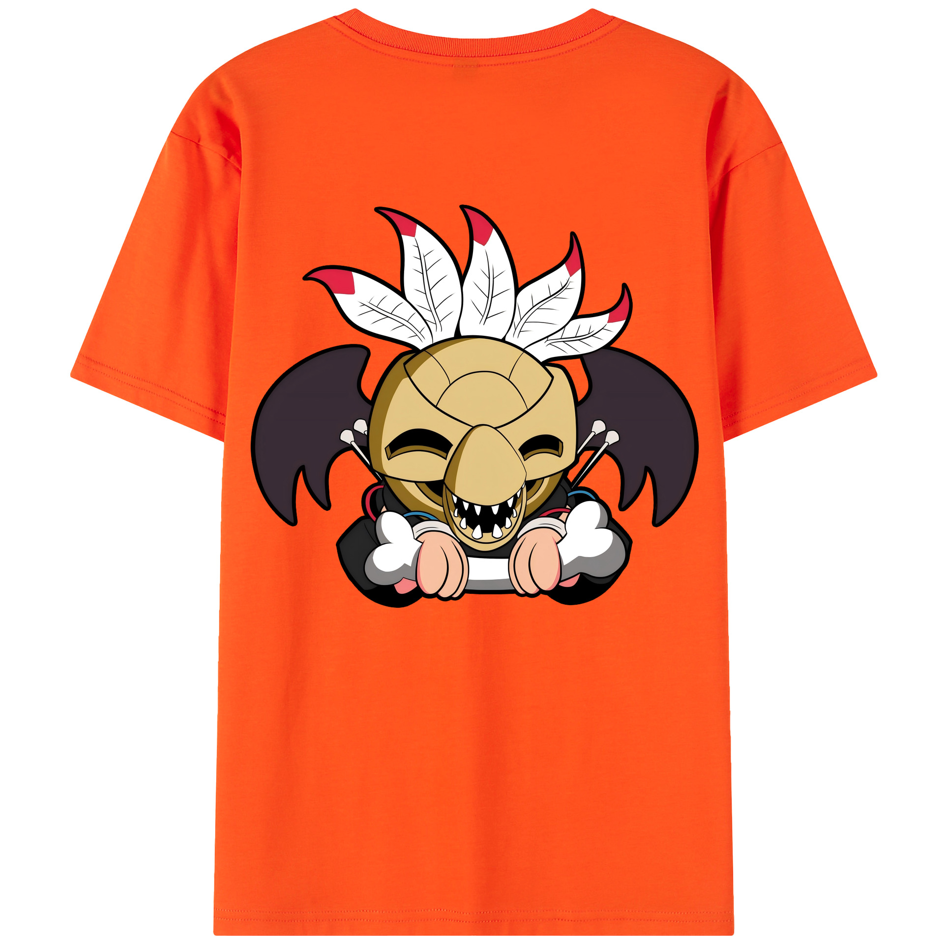（画像用） ジョジョの奇妙な冒険 JoJo's Bizarre Adventure 綿100％半袖Tシャツ（背面プリント）