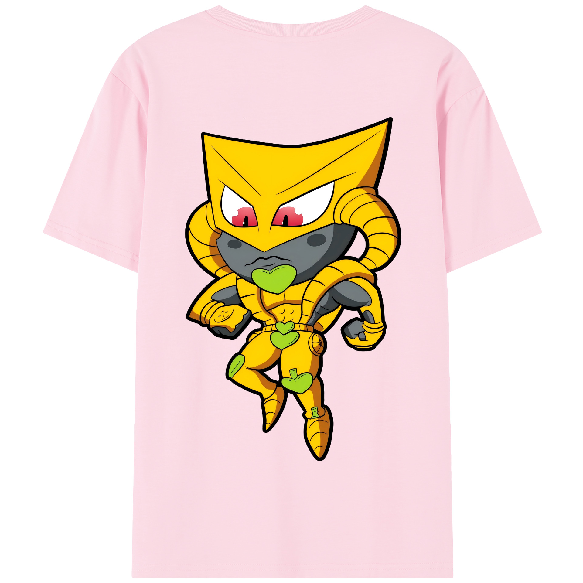 （画像用） ジョジョの奇妙な冒険 ディオ?ブランドー JoJo's Bizarre Adventure Dio Brando 綿100％半袖Tシャツ（背面プリント）