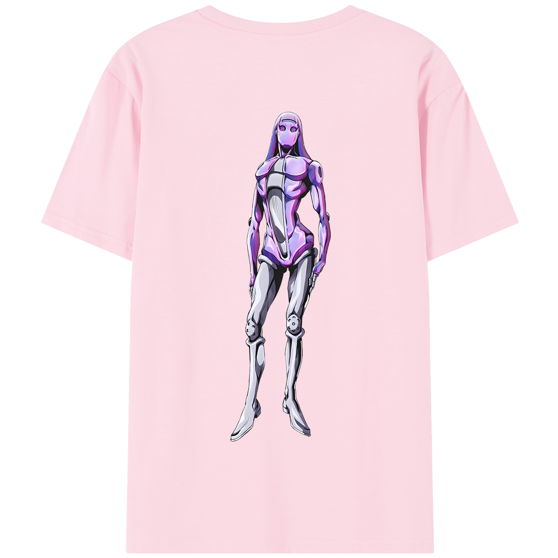 （画像用） ジョジョの奇妙な冒険 JoJo's Bizarre Adventure 綿100％半袖Tシャツ（背面プリント）