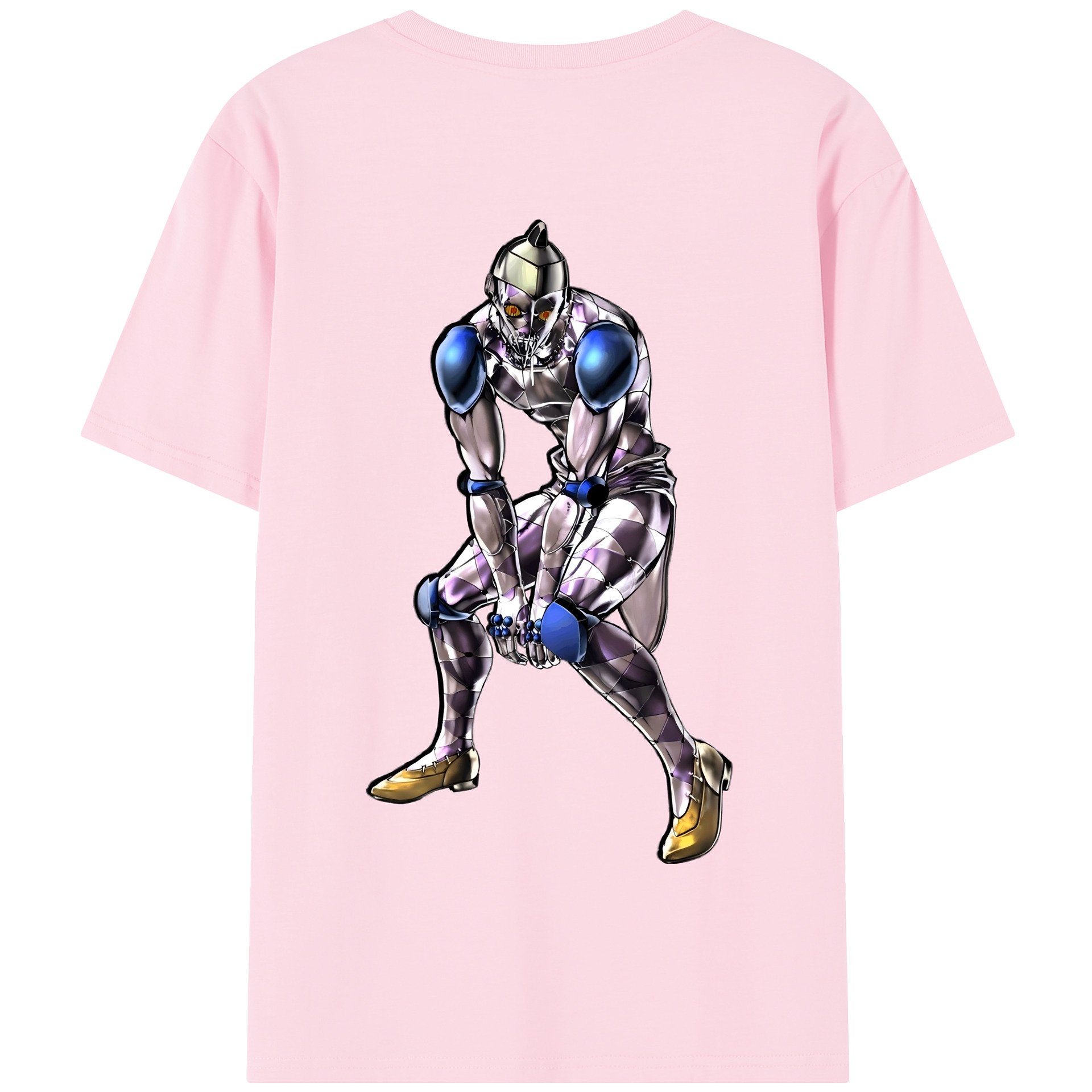 （画像用） ジョジョの奇妙な冒険 JoJo's Bizarre Adventure 綿100％半袖Tシャツ（背面プリント）