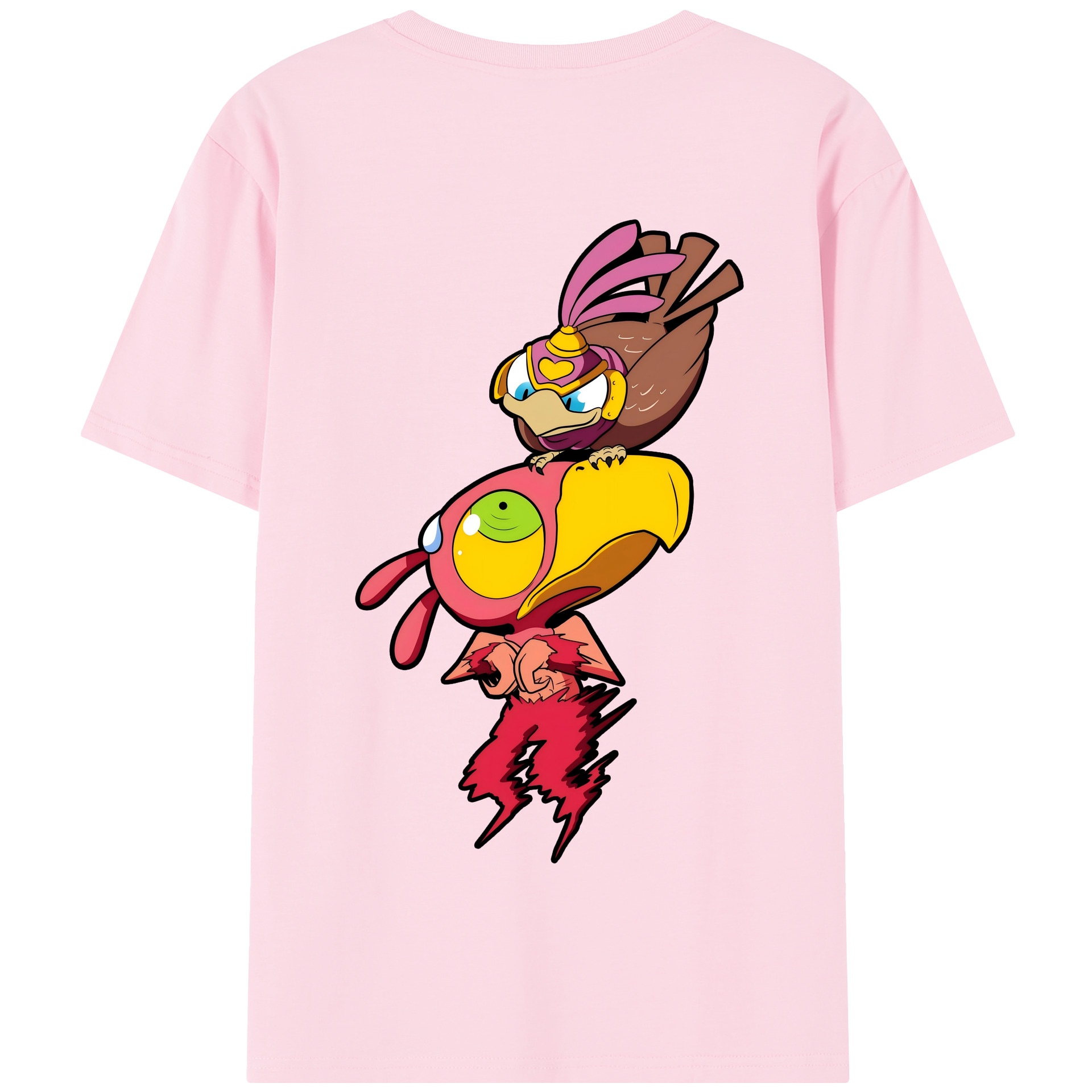 （画像用） ジョジョの奇妙な冒険 JoJo's Bizarre Adventure 綿100％半袖Tシャツ（背面プリント）