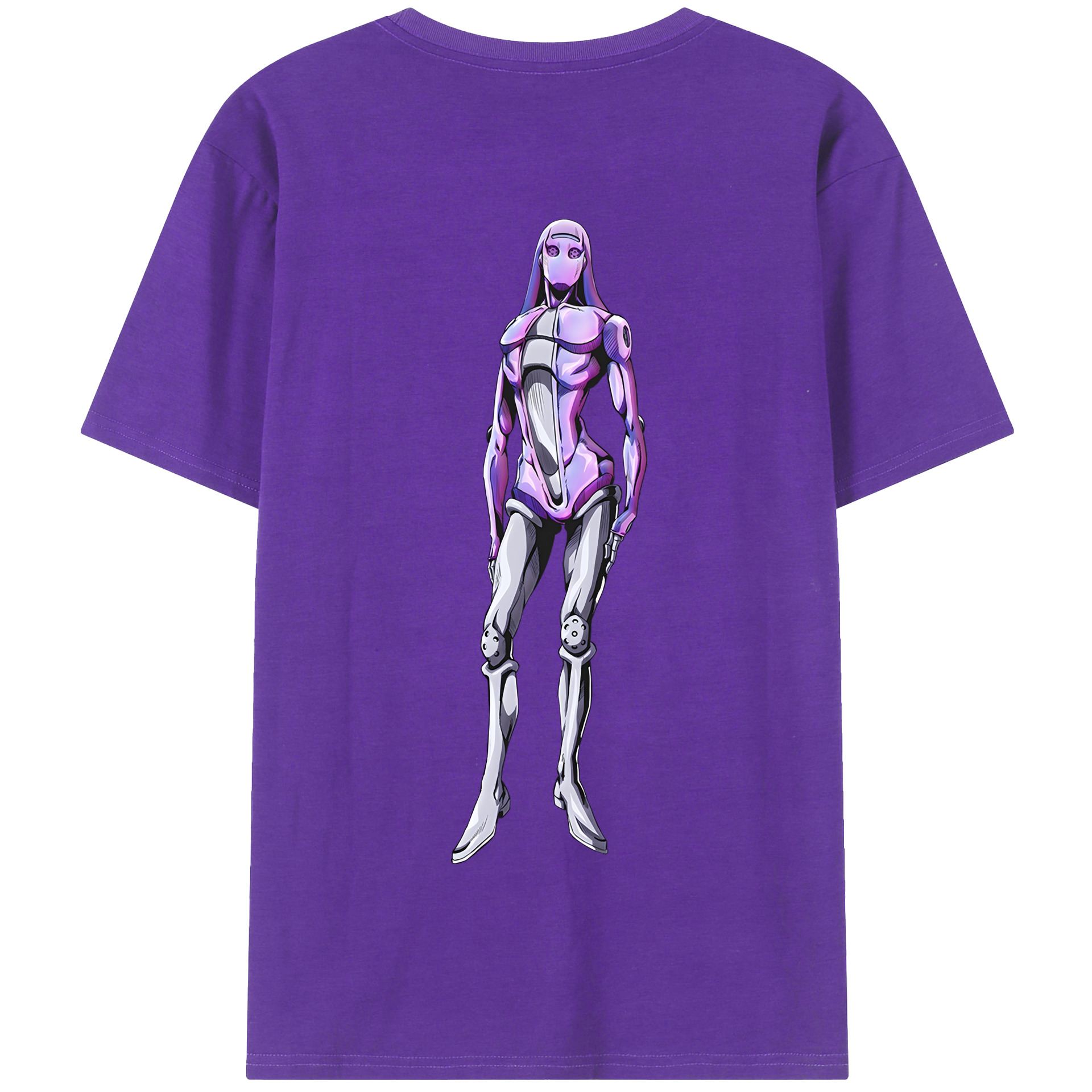 （画像用） ジョジョの奇妙な冒険 JoJo's Bizarre Adventure 綿100％半袖Tシャツ（背面プリント）