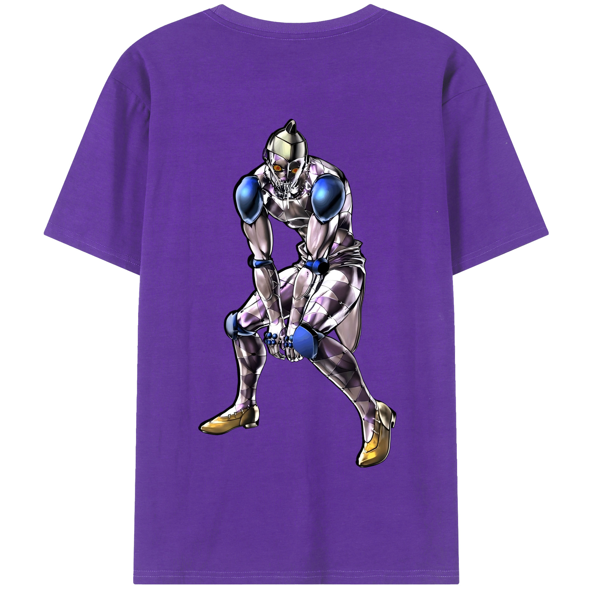 （画像用） ジョジョの奇妙な冒険 JoJo's Bizarre Adventure 綿100％半袖Tシャツ（背面プリント）