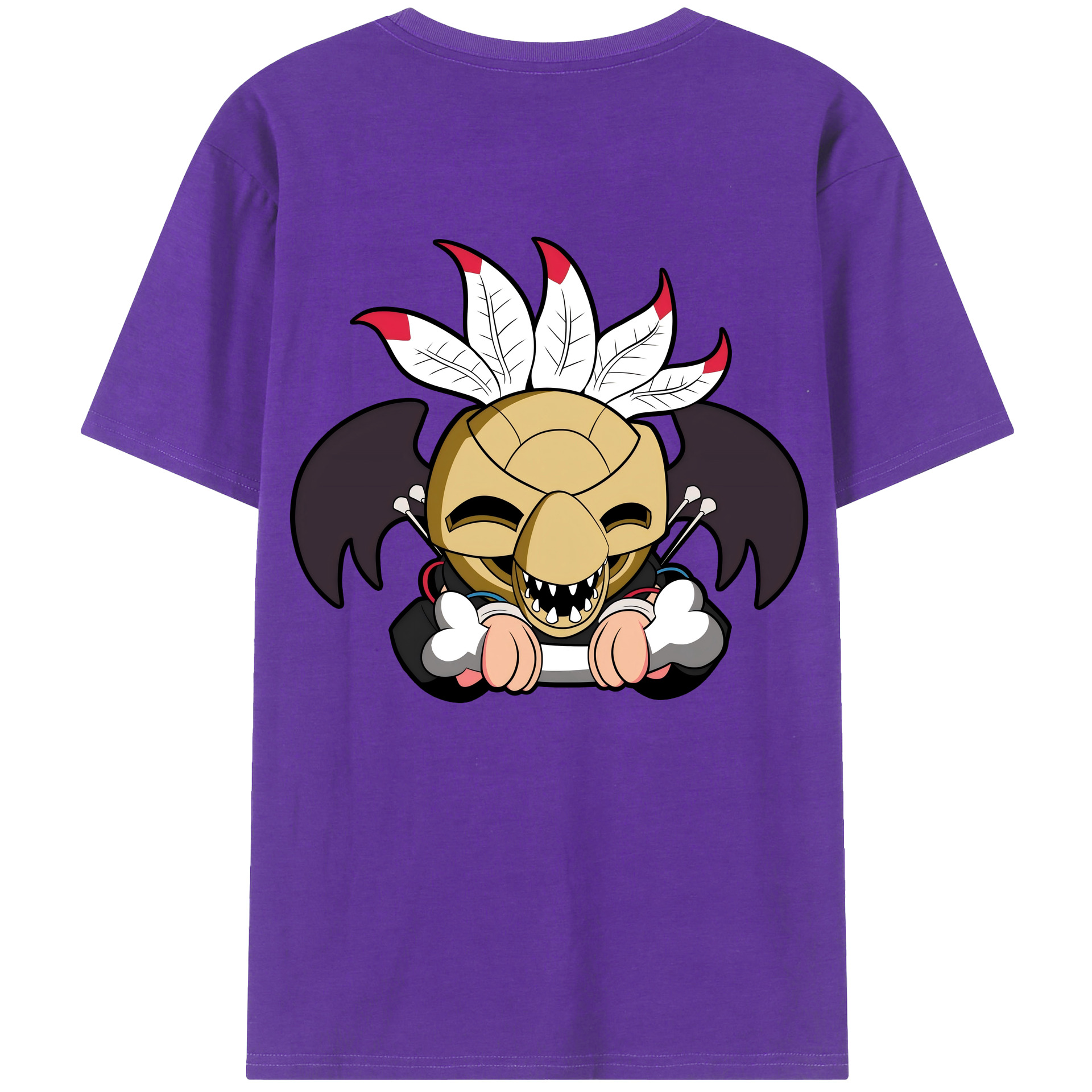 （画像用） ジョジョの奇妙な冒険 JoJo's Bizarre Adventure 綿100％半袖Tシャツ（背面プリント）