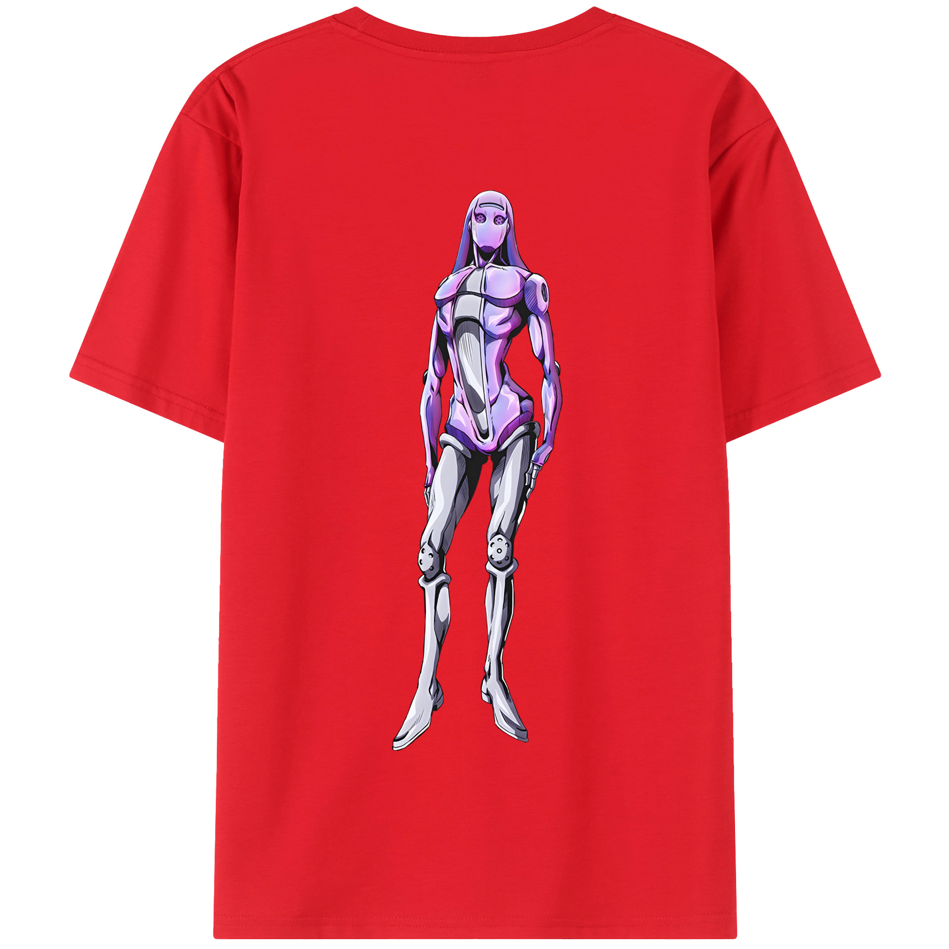 （画像用） ジョジョの奇妙な冒険 JoJo's Bizarre Adventure 綿100％半袖Tシャツ（背面プリント）