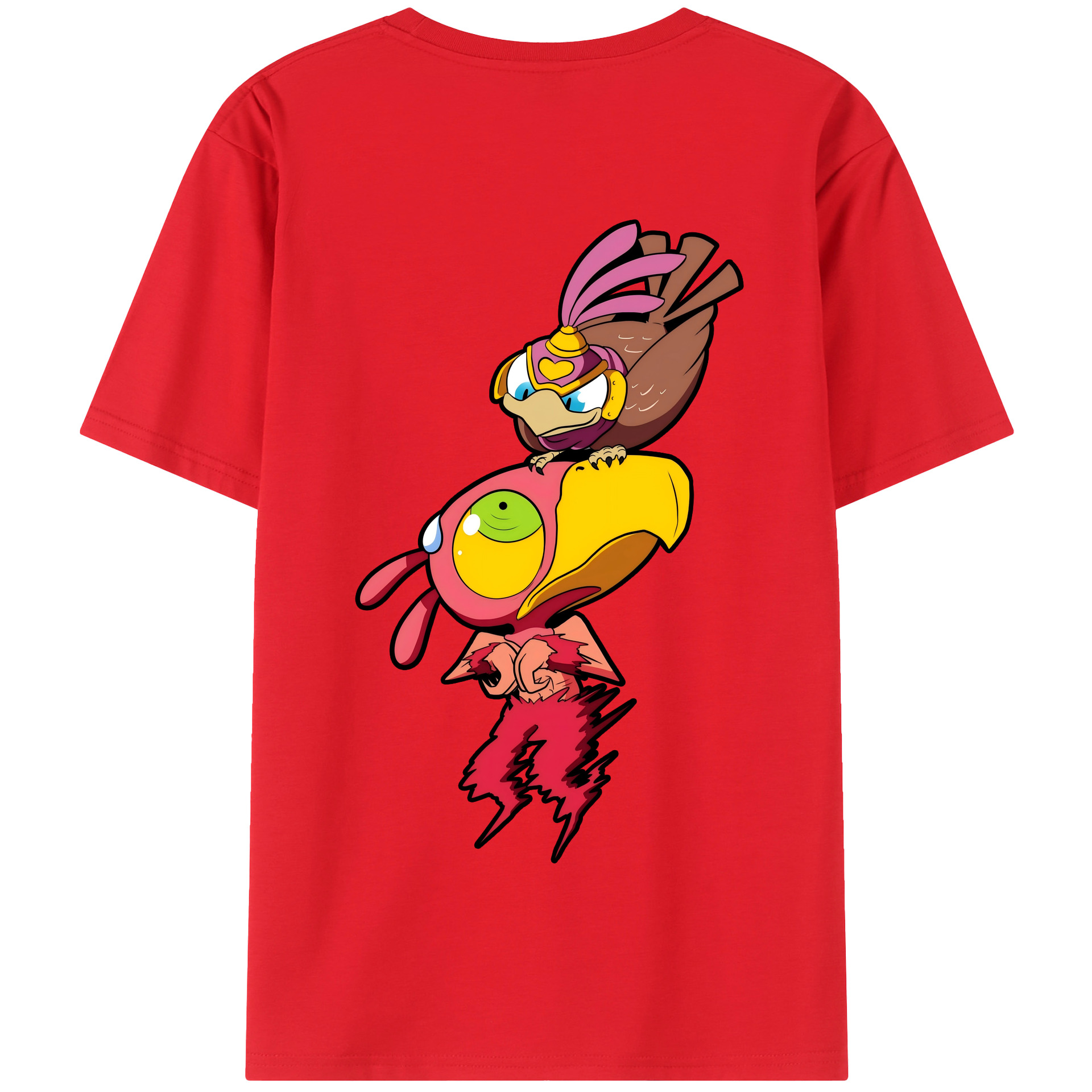 （画像用） ジョジョの奇妙な冒険 JoJo's Bizarre Adventure 綿100％半袖Tシャツ（背面プリント）