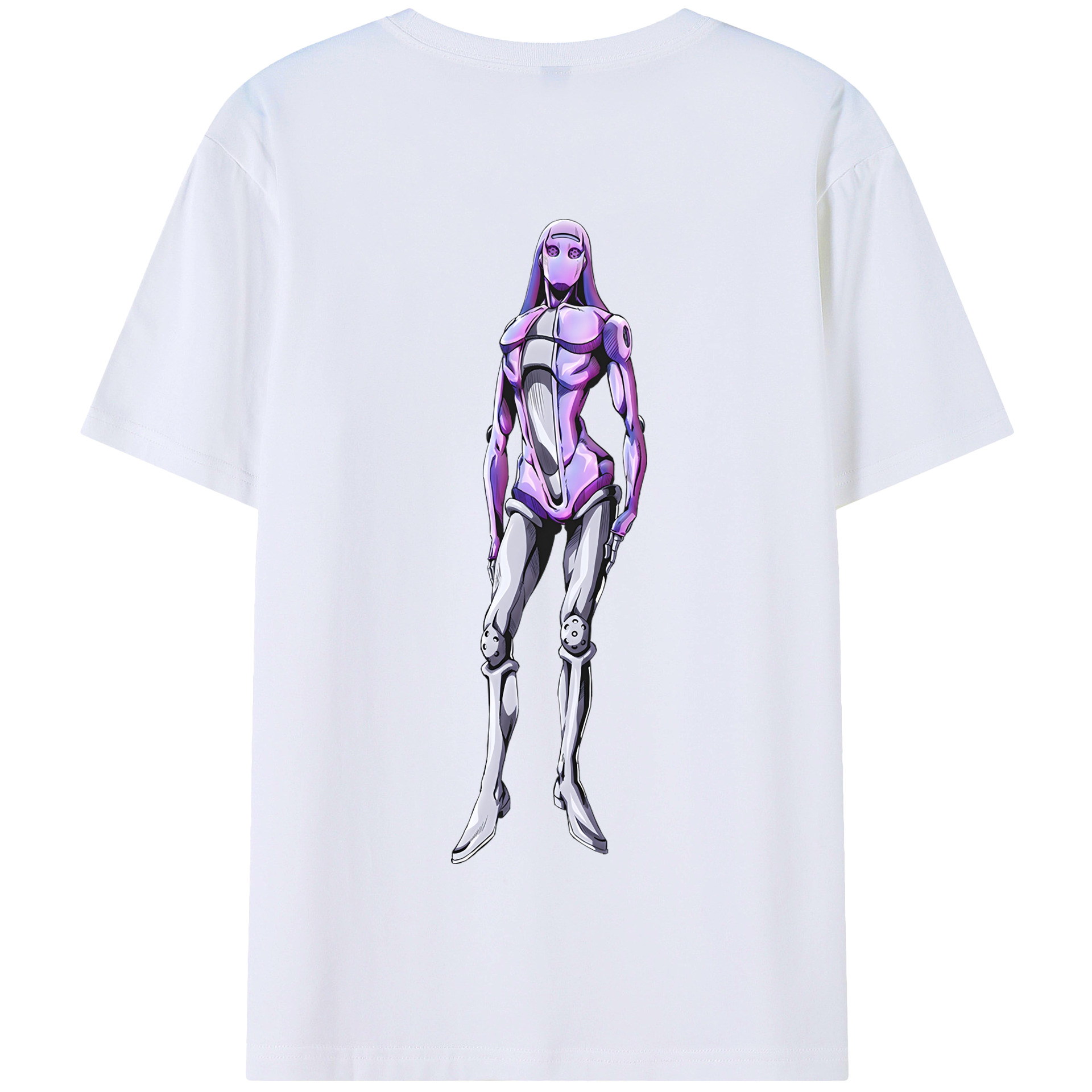 （画像用） ジョジョの奇妙な冒険 JoJo's Bizarre Adventure 綿100％半袖Tシャツ（背面プリント）