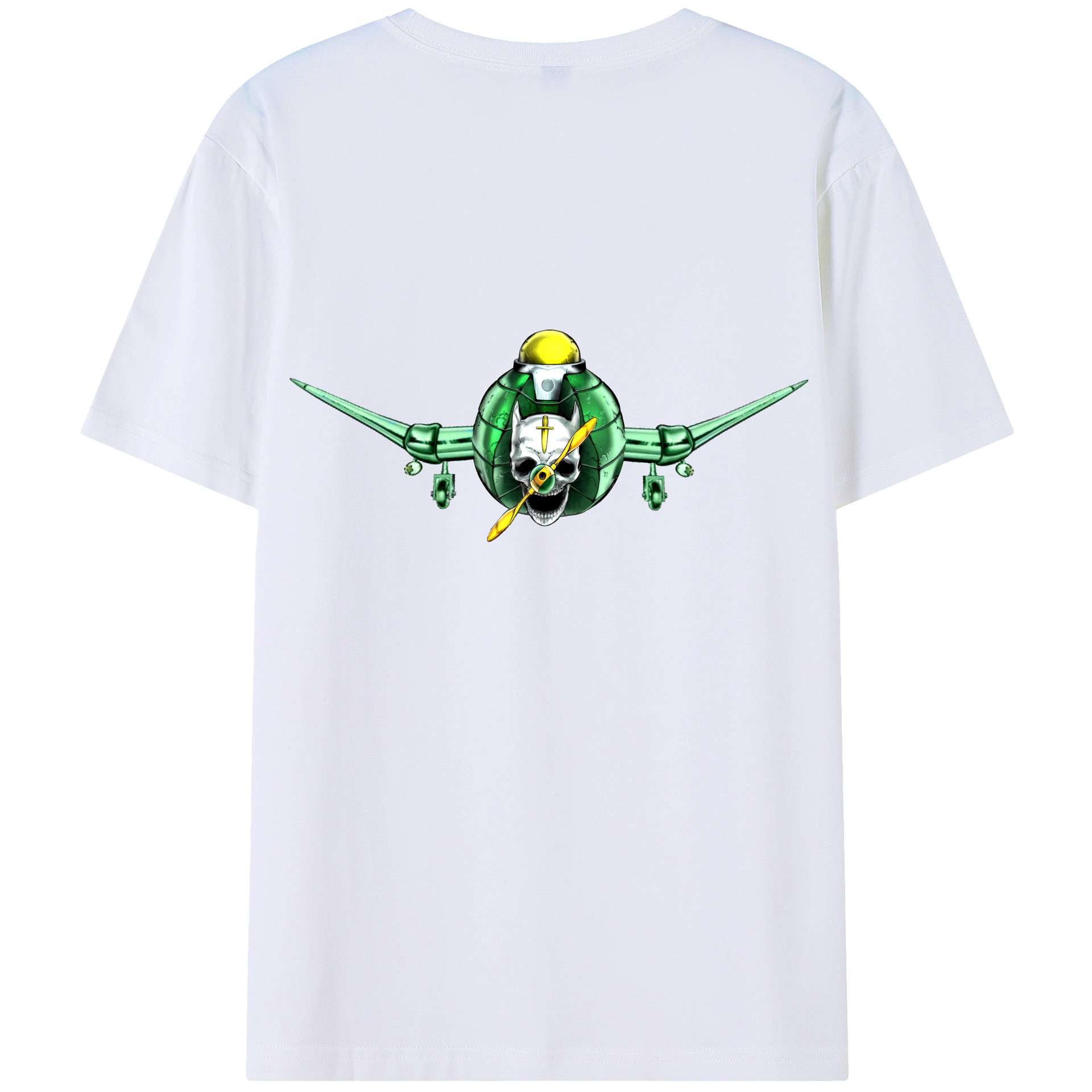 （画像用） ジョジョの奇妙な冒険 ナランチャ?ギルガ JoJo's Bizarre Adventure Narancia Ghirga 綿100％半袖Tシャツ（背面プリント）
