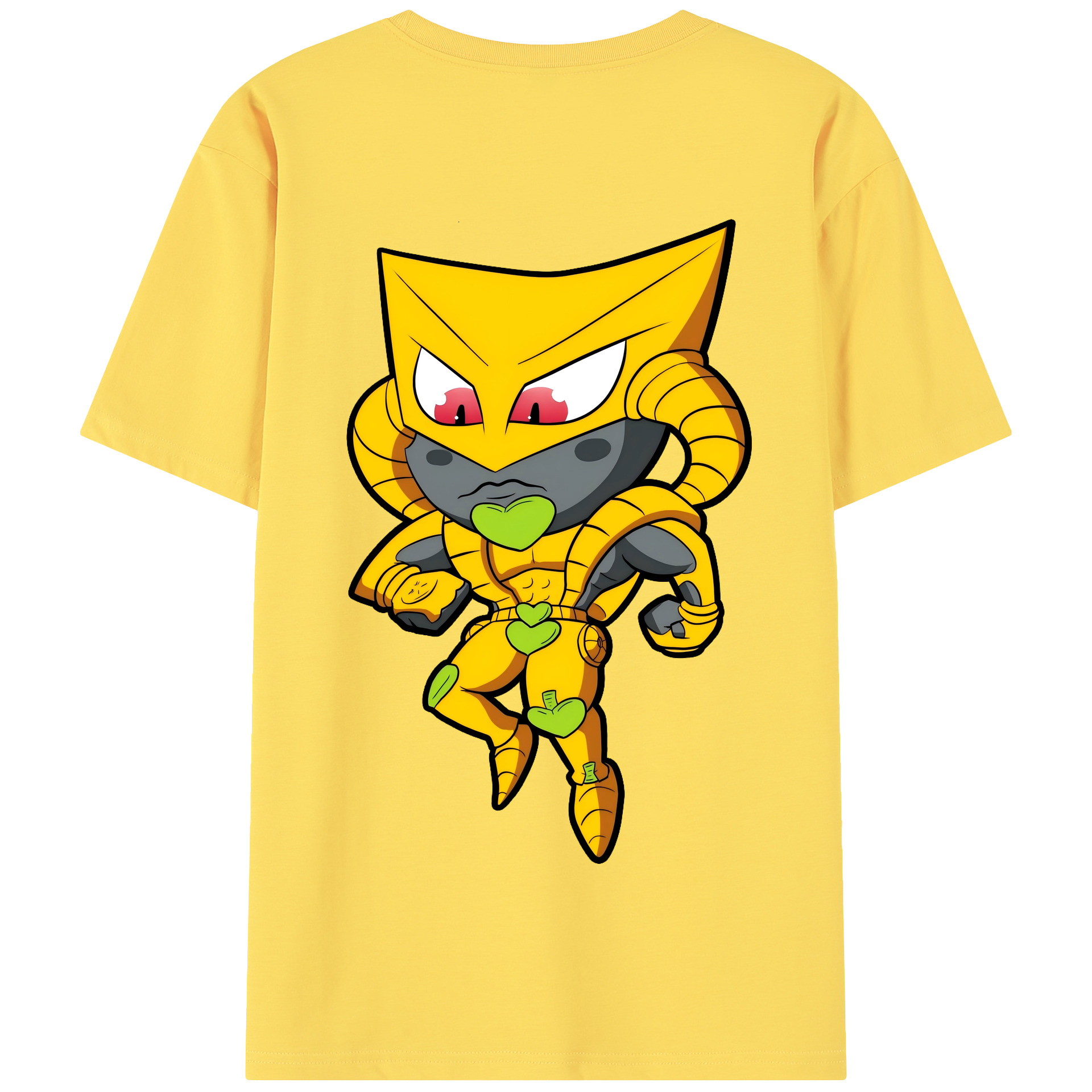 （画像用） ジョジョの奇妙な冒険 ディオ?ブランドー JoJo's Bizarre Adventure Dio Brando 綿100％半袖Tシャツ（背面プリント）