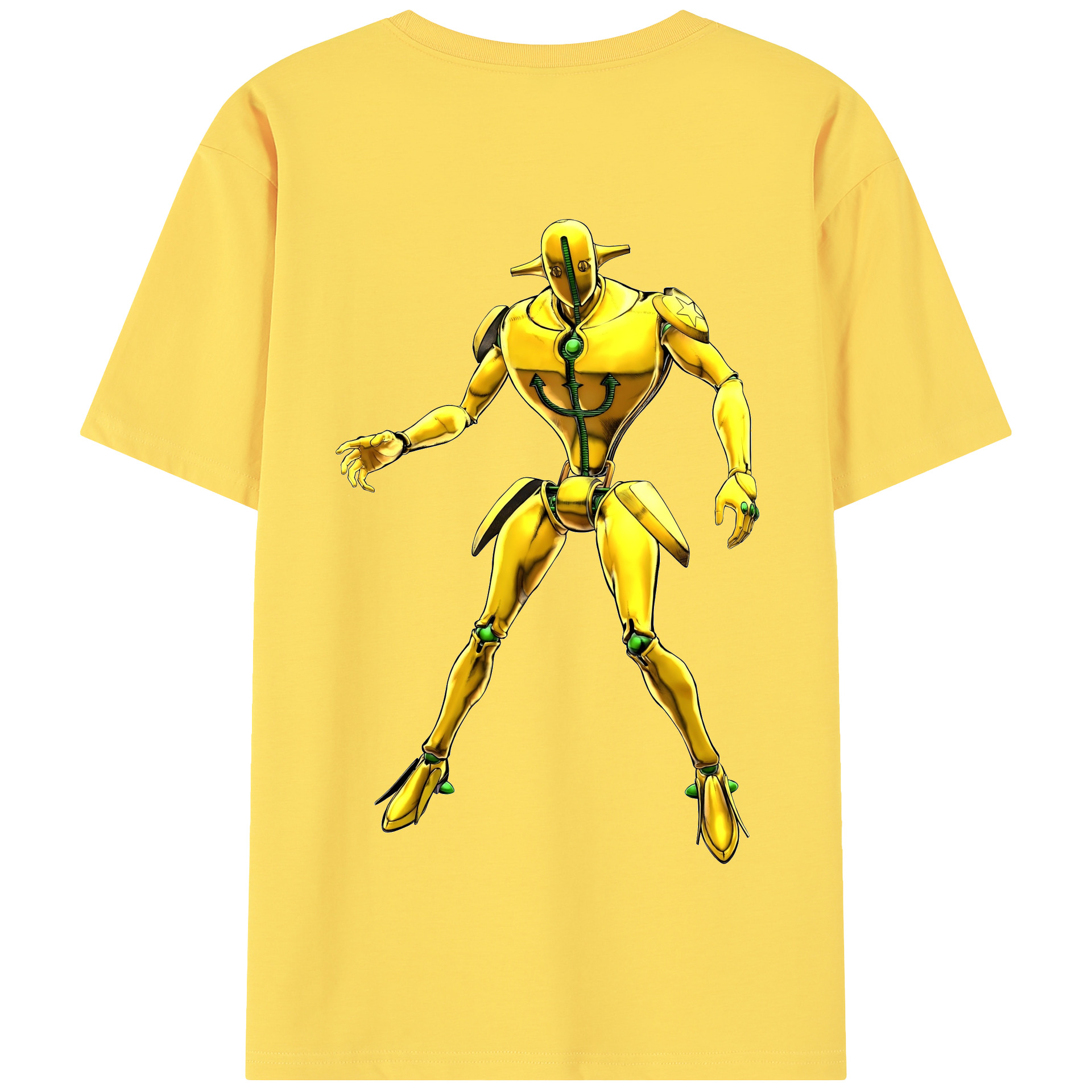 （画像用） ジョジョの奇妙な冒険 JoJo's Bizarre Adventure 綿100％半袖Tシャツ（背面プリント）