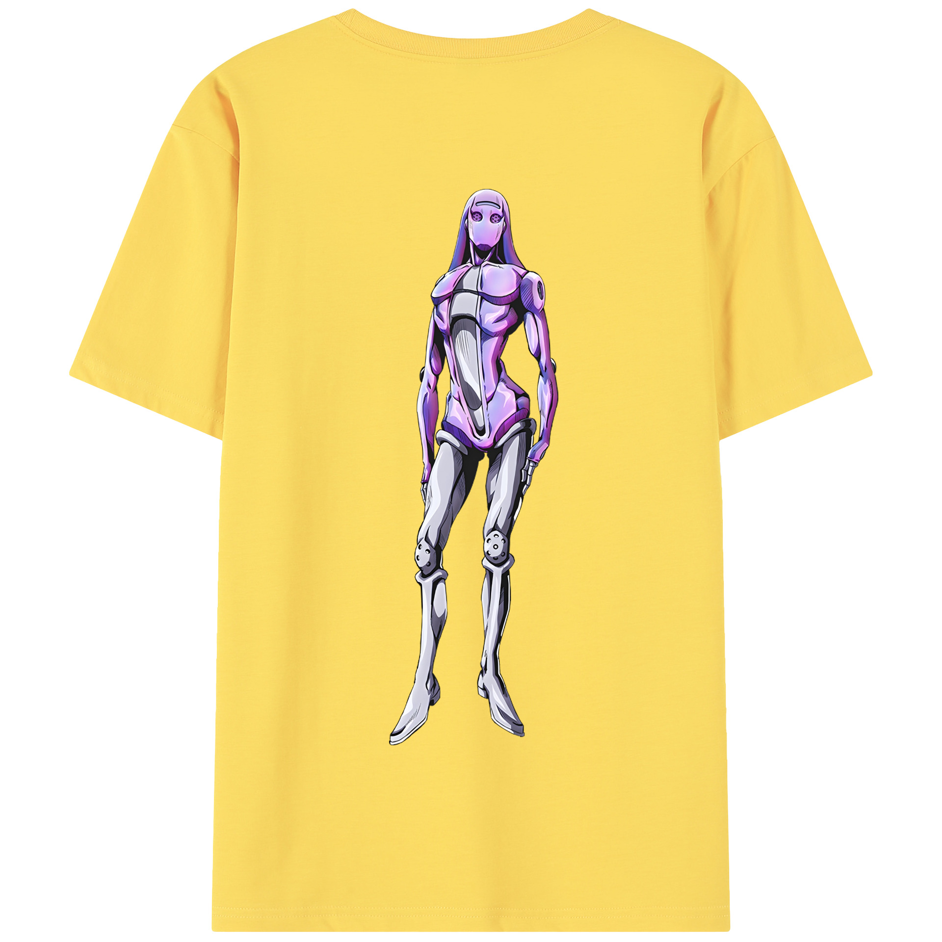 （画像用） ジョジョの奇妙な冒険 JoJo's Bizarre Adventure 綿100％半袖Tシャツ（背面プリント）