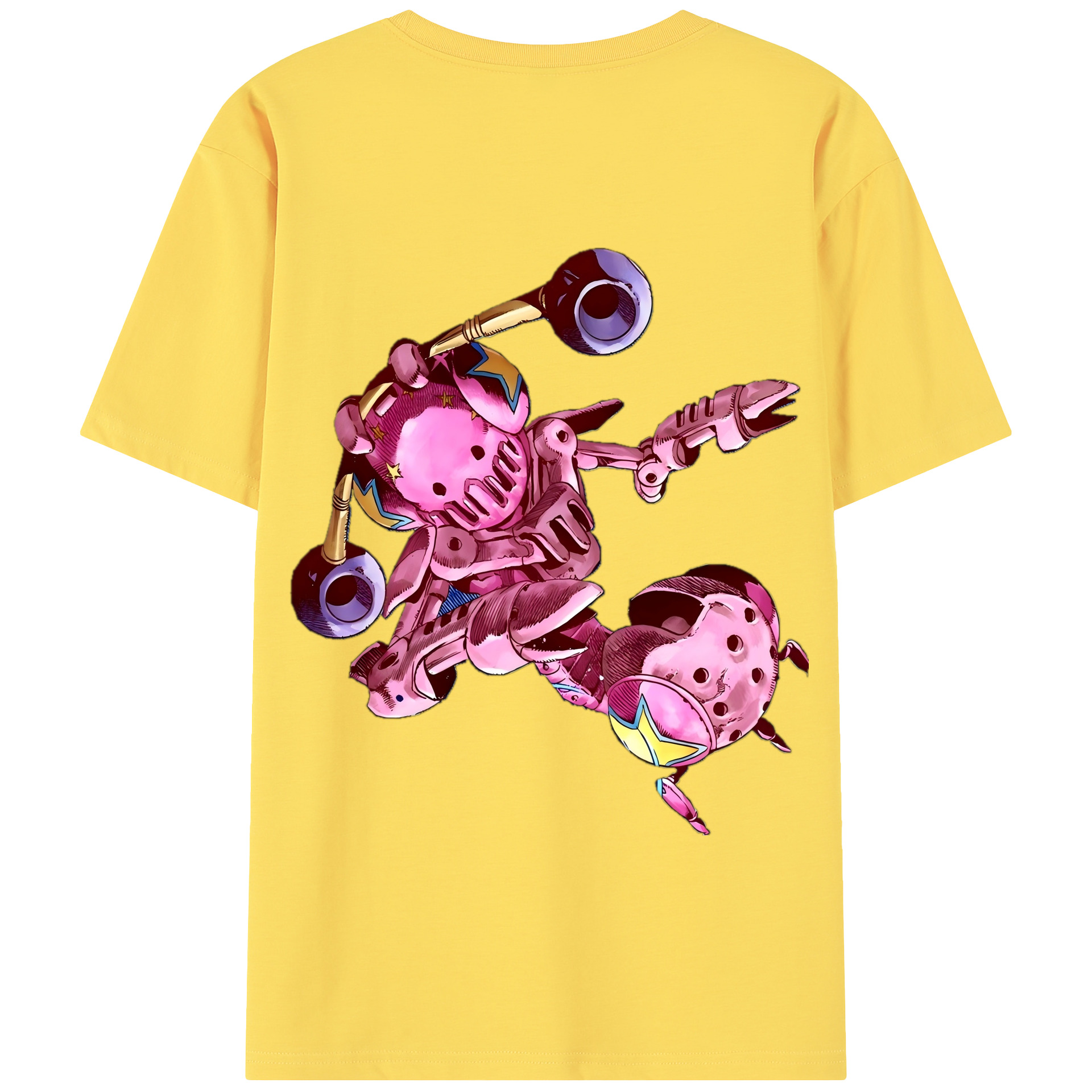 （画像用） ジョジョの奇妙な冒険 ジョナサン?ジョースター JoJo's Bizarre Adventure Jonathan Joestar 綿100％半袖Tシャツ（背面プリント）