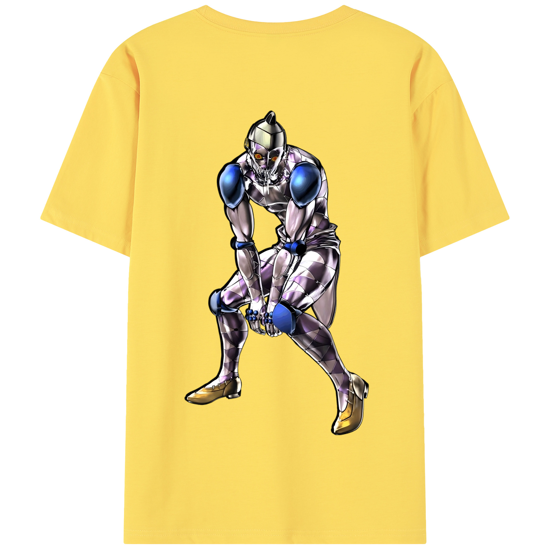 （画像用） ジョジョの奇妙な冒険 JoJo's Bizarre Adventure 綿100％半袖Tシャツ（背面プリント）