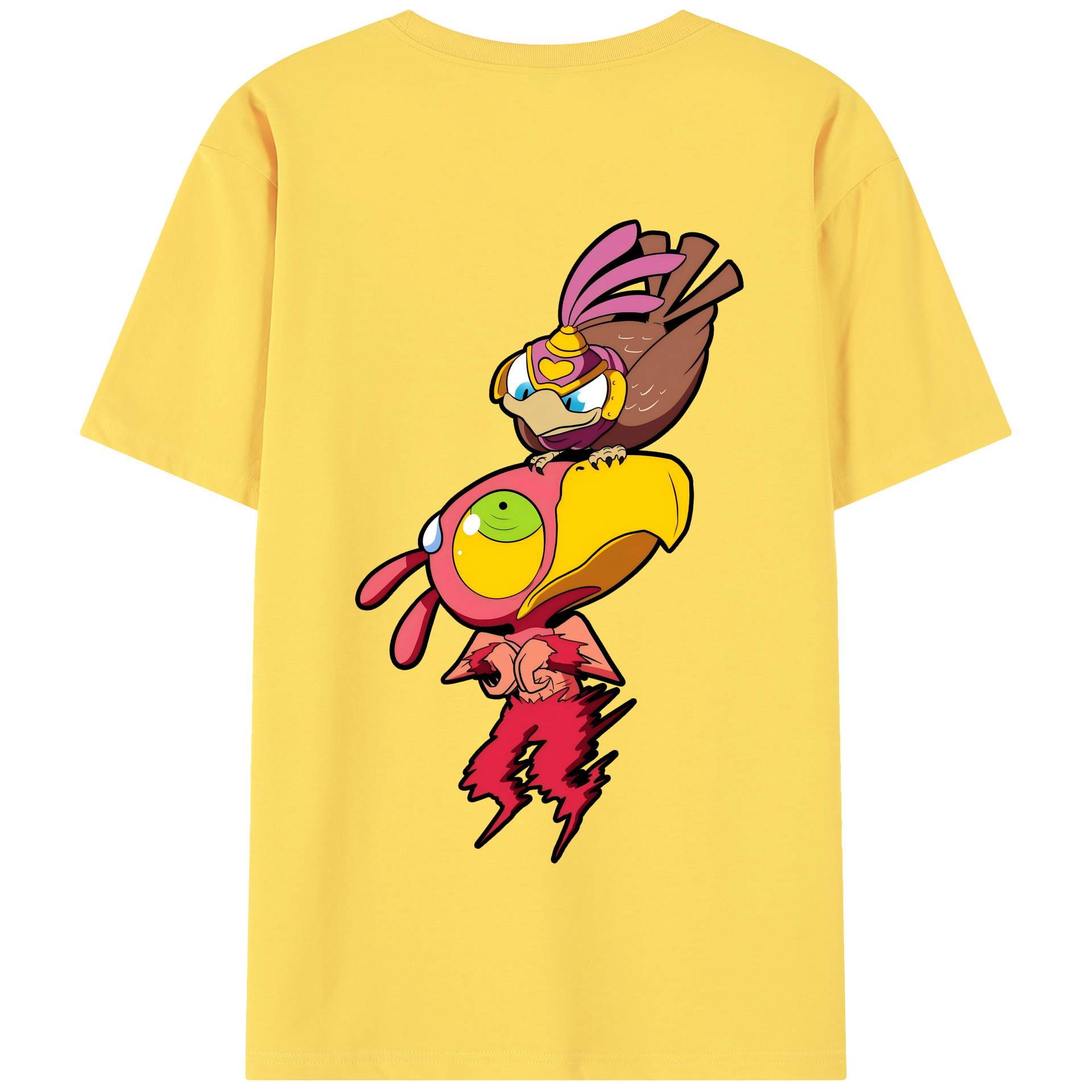 （画像用） ジョジョの奇妙な冒険 JoJo's Bizarre Adventure 綿100％半袖Tシャツ（背面プリント）