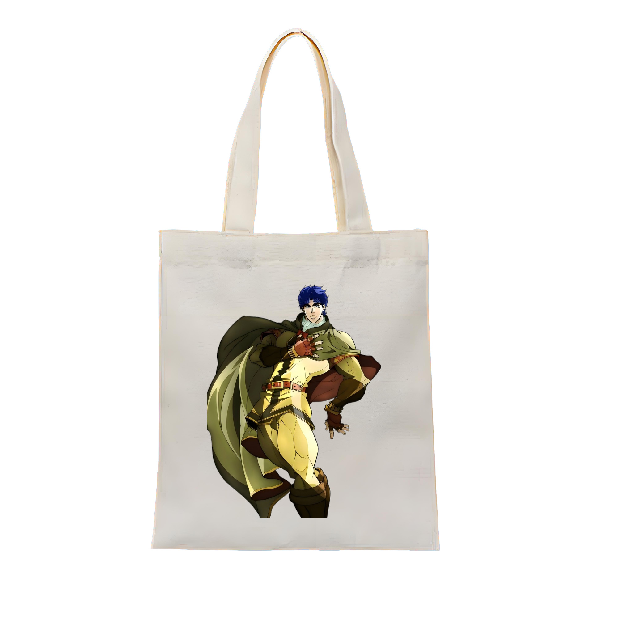 （画像用） ジョジョの奇妙な冒険 /ジョナサン?ジョースター JoJo's Bizarre Adventure Jonathan Joestar 縦型キャンバス生地手提げバッグ　トートバッグ