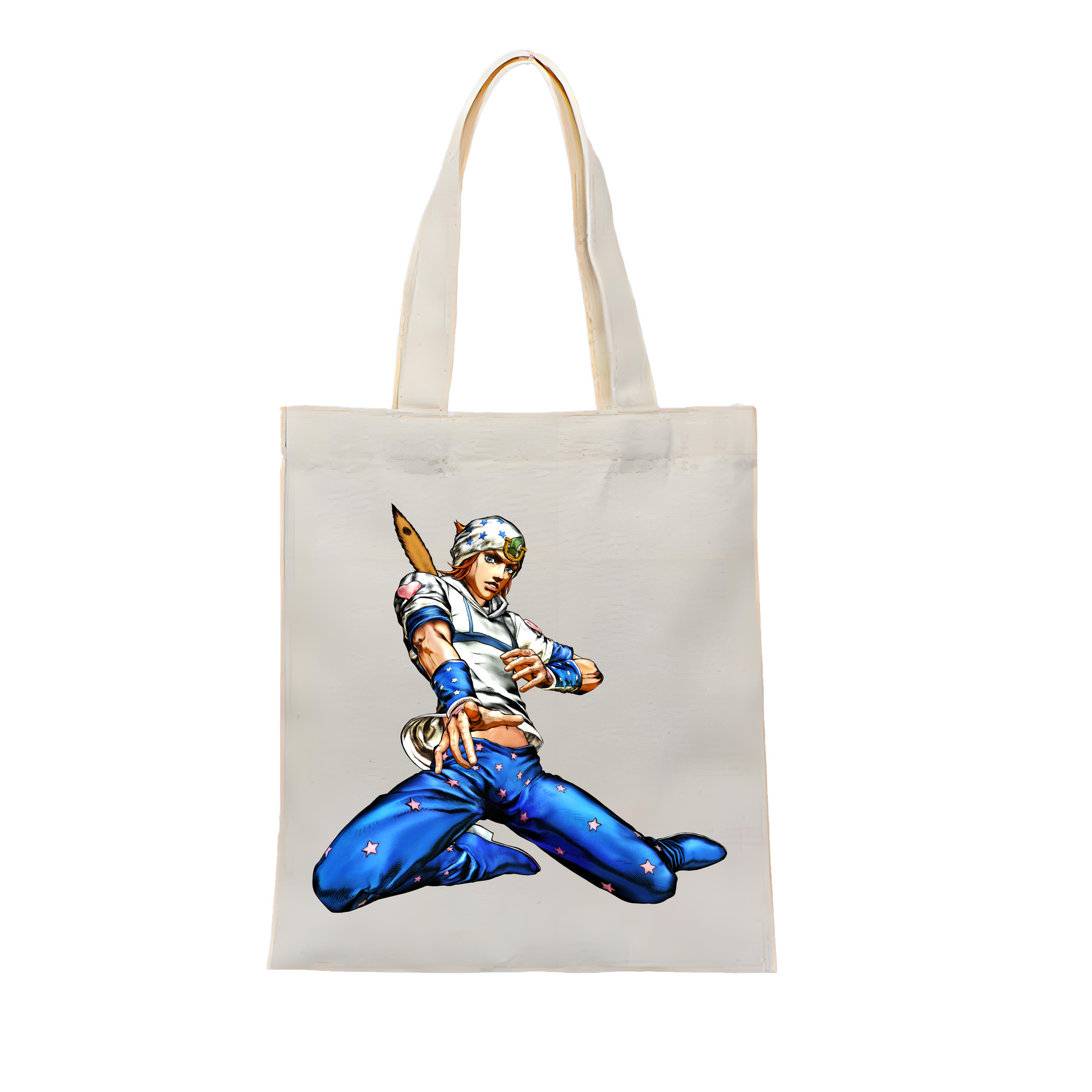（画像用） ジョジョの奇妙な冒険 ジョナサン?ジョースター JoJo's Bizarre Adventure Jonathan Joestar 縦型キャンバス生地手提げバッグ　トートバッグ