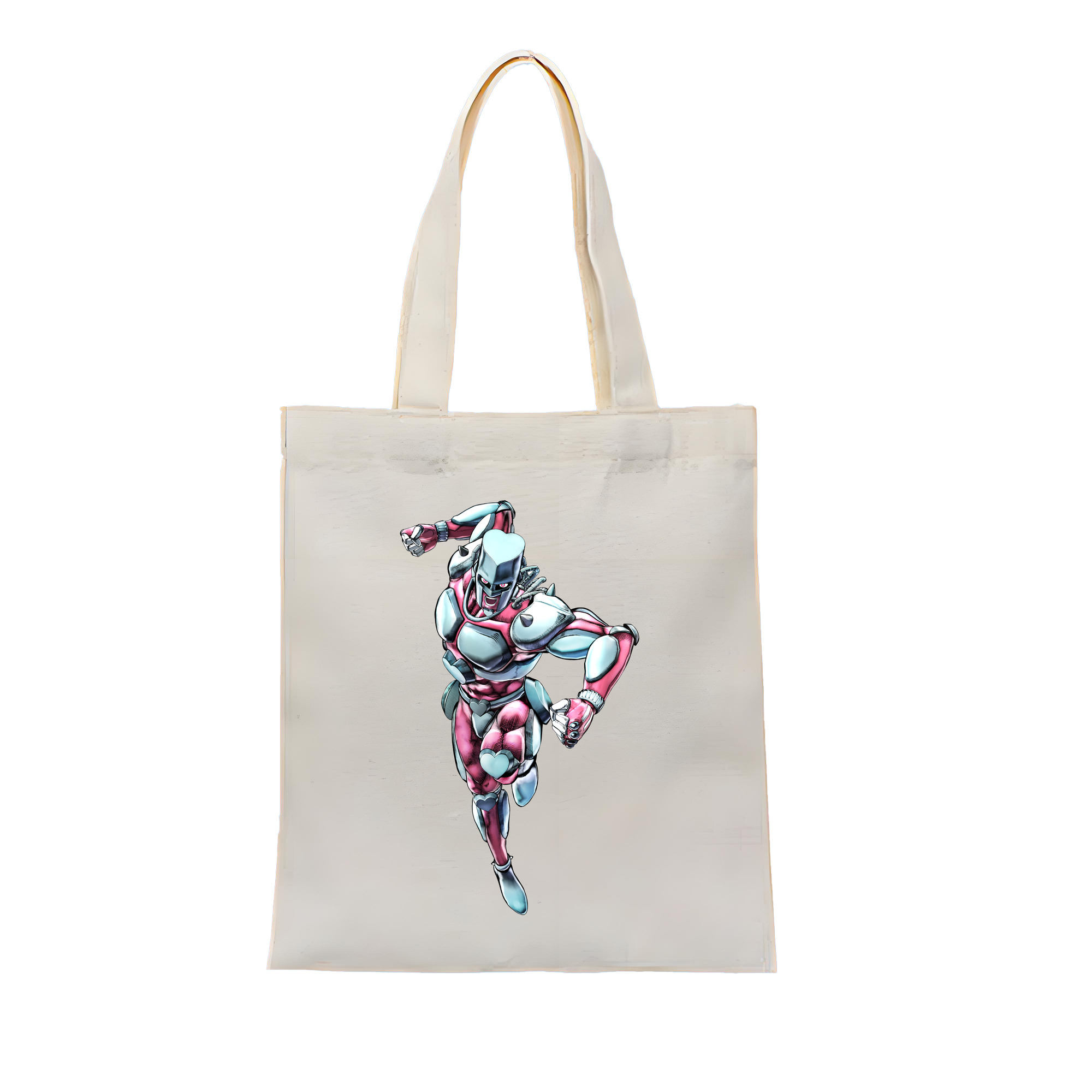 （画像用） ジョジョの奇妙な冒険 ひがしかた じょうすけ JoJo's Bizarre Adventure Higashikata Josuke 縦型キャンバス生地手提げバッグ　トートバッグ