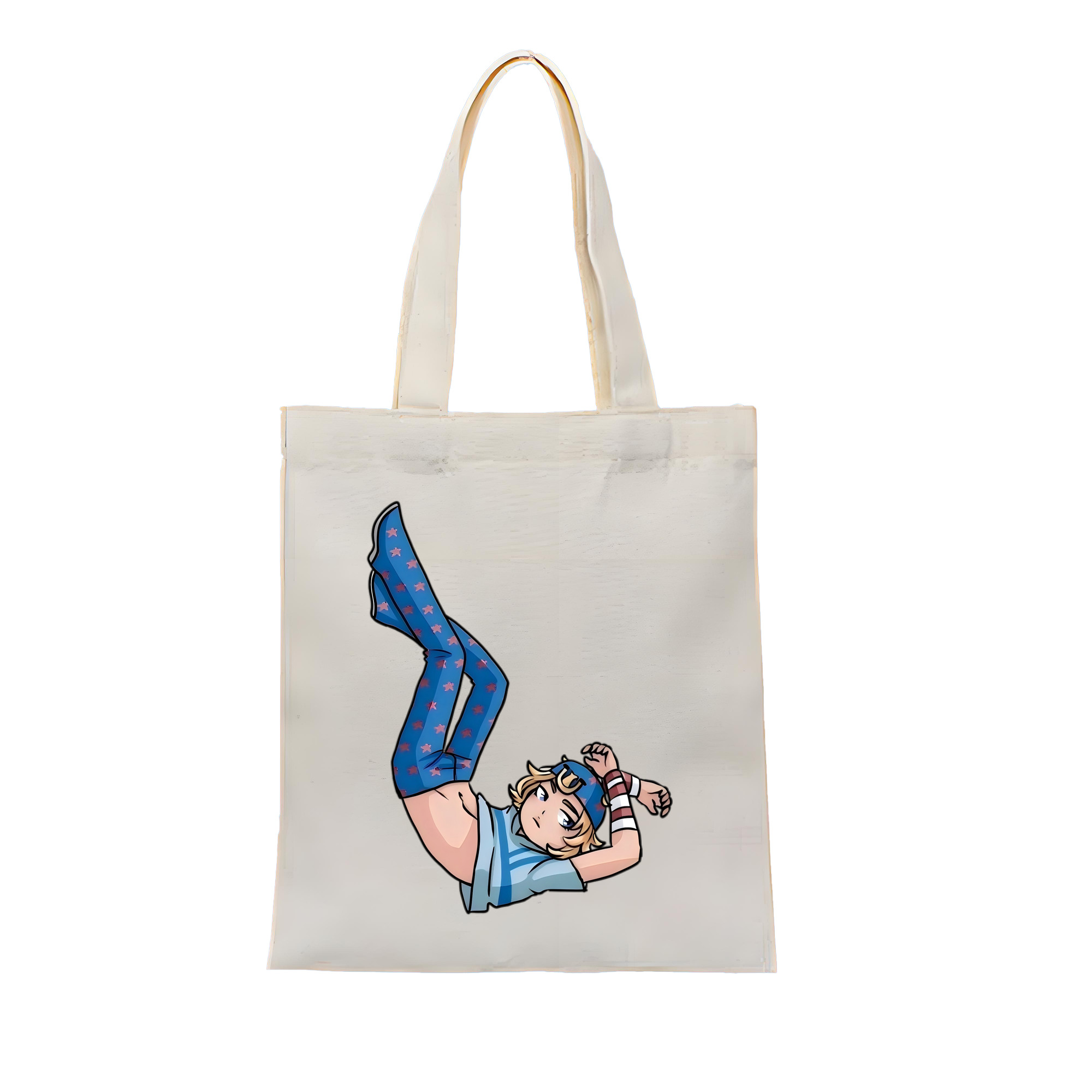 （画像用） ジョジョの奇妙な冒険 グイード?ミスタ JoJo's Bizarre Adventure Guido Mista 縦型キャンバス生地手提げバッグ　トートバッグ