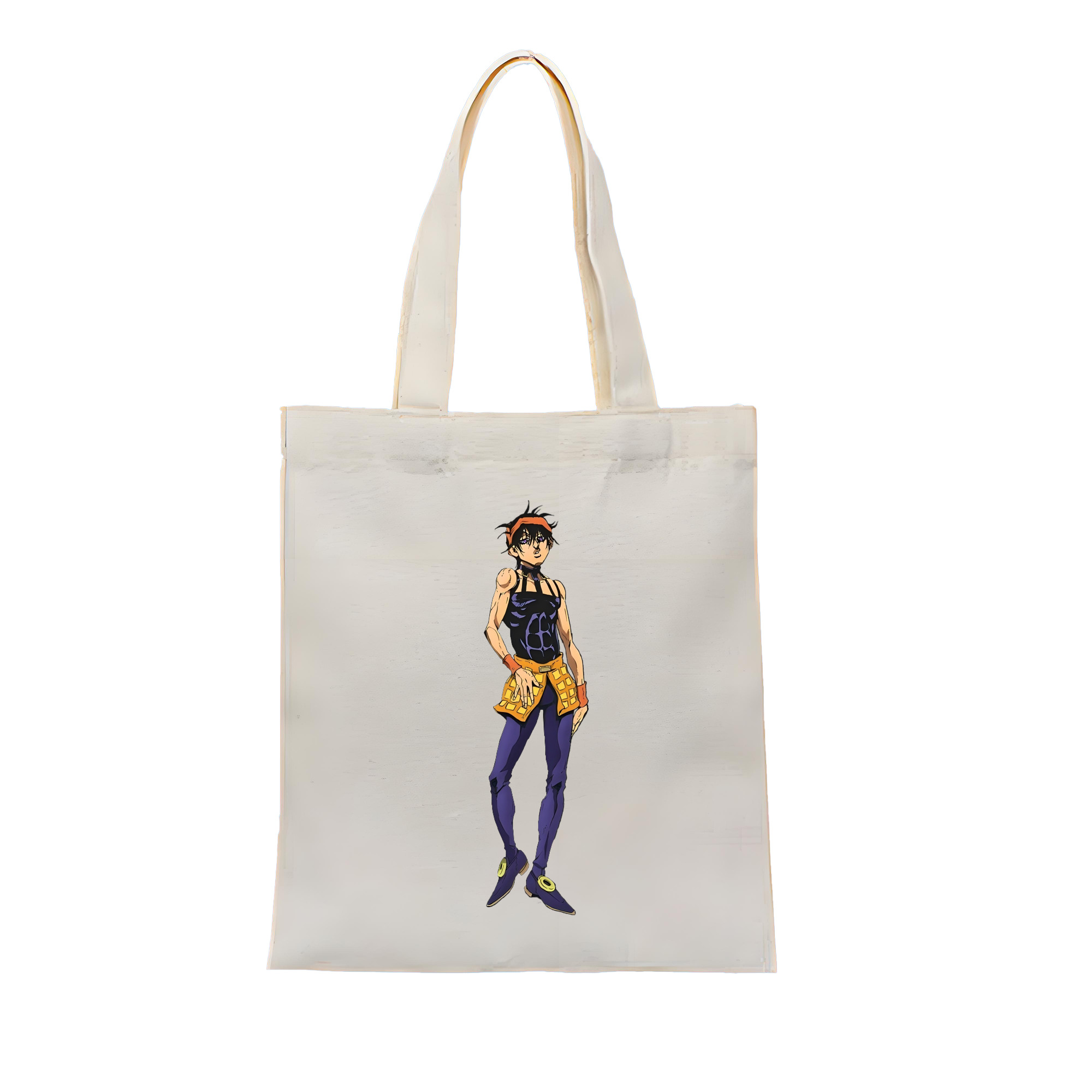 （画像用） ジョジョの奇妙な冒険 ナランチャ?ギルガ JoJo's Bizarre Adventure Narancia Ghirga 縦型キャンバス生地手提げバッグ　トートバッグ