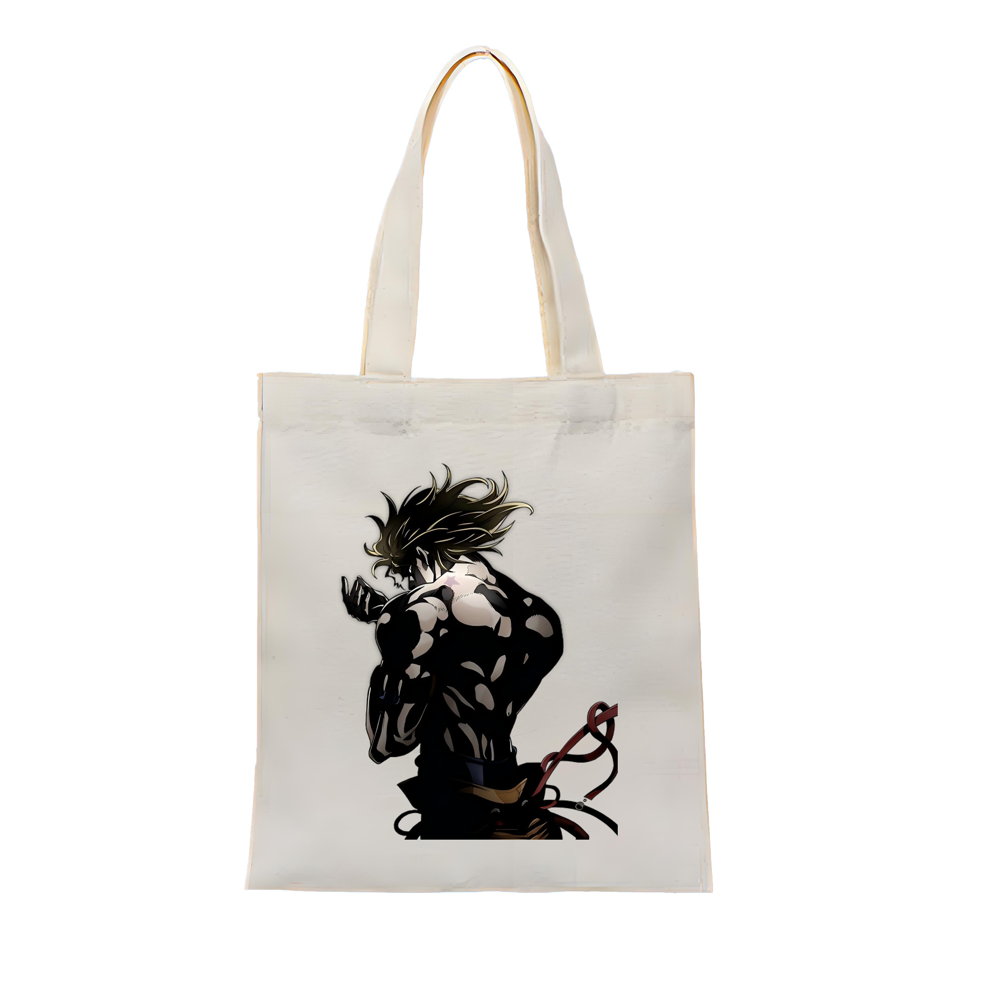 （画像用） ジョジョの奇妙な冒険 ディオ?ブランドー JoJo's Bizarre Adventure Dio Brando 縦型キャンバス生地手提げバッグ　トートバッグ