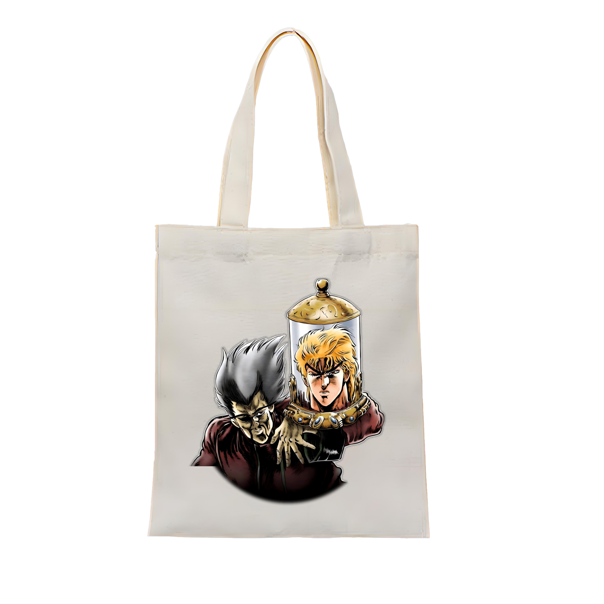 （画像用） ジョジョの奇妙な冒険 ディオ?ブランドー JoJo's Bizarre Adventure Dio Brando 縦型キャンバス生地手提げバッグ　トートバッグ