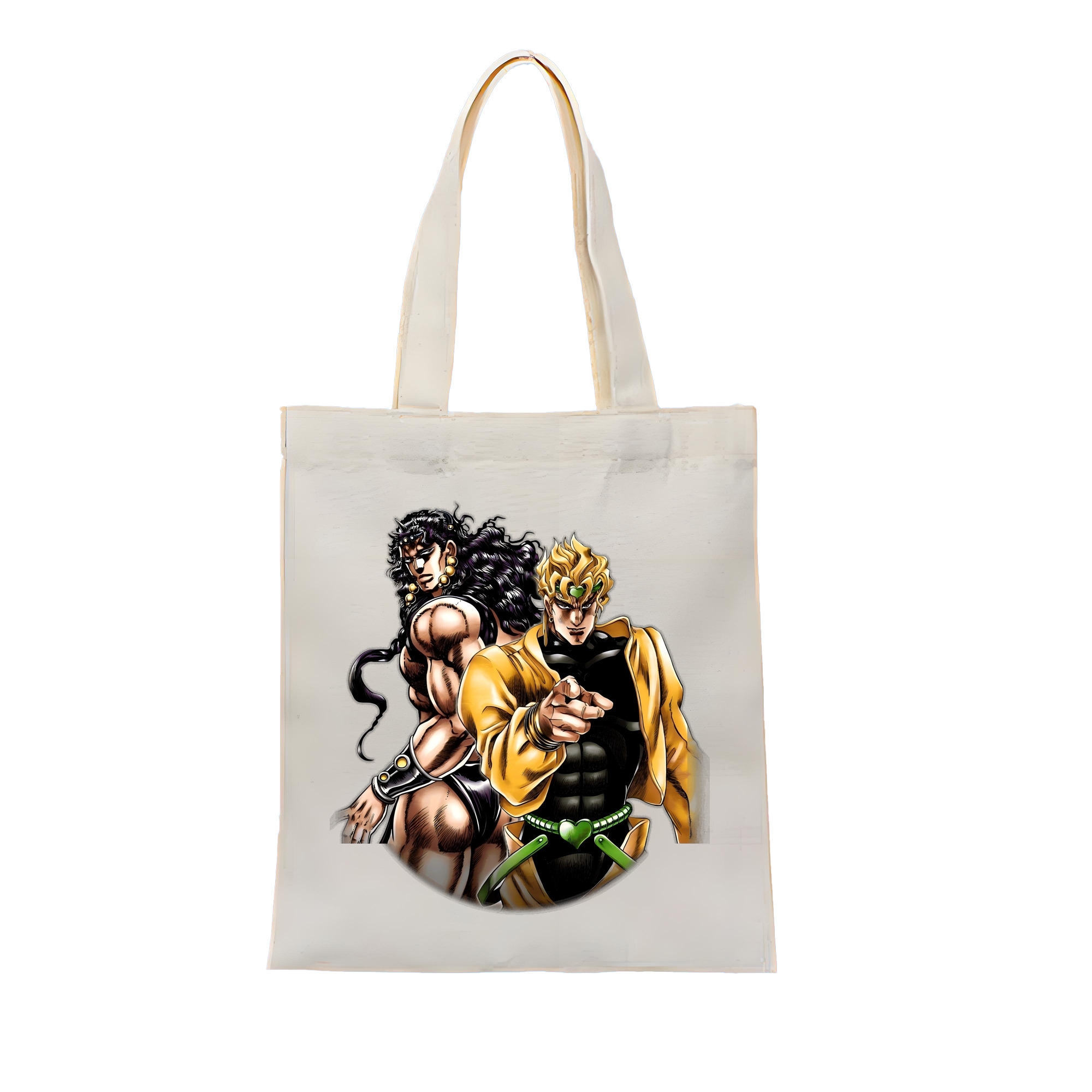 （画像用） ジョジョの奇妙な冒険 ディオ?ブランドー JoJo's Bizarre Adventure Dio Brando 縦型キャンバス生地手提げバッグ　トートバッグ