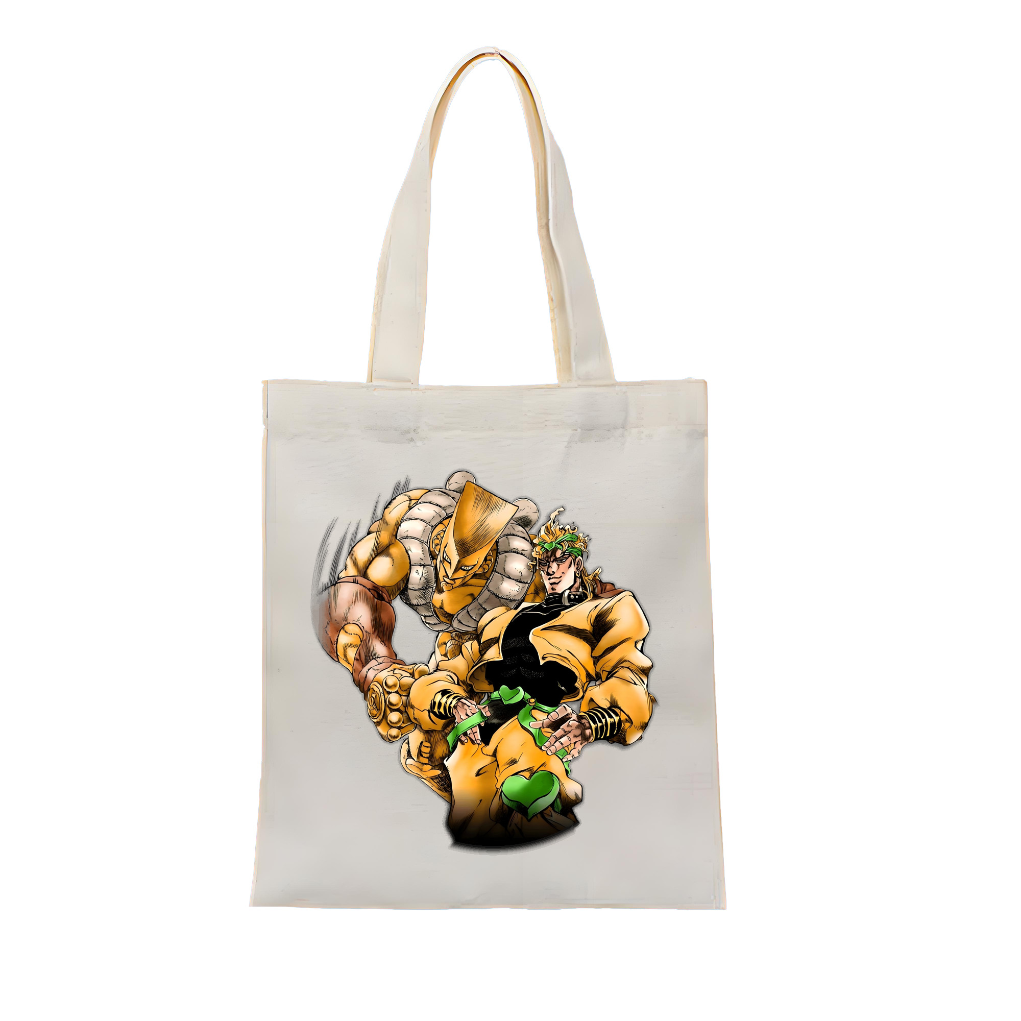 （画像用） ジョジョの奇妙な冒険 ディオ?ブランドー JoJo's Bizarre Adventure Dio Brando 縦型キャンバス生地手提げバッグ　トートバッグ