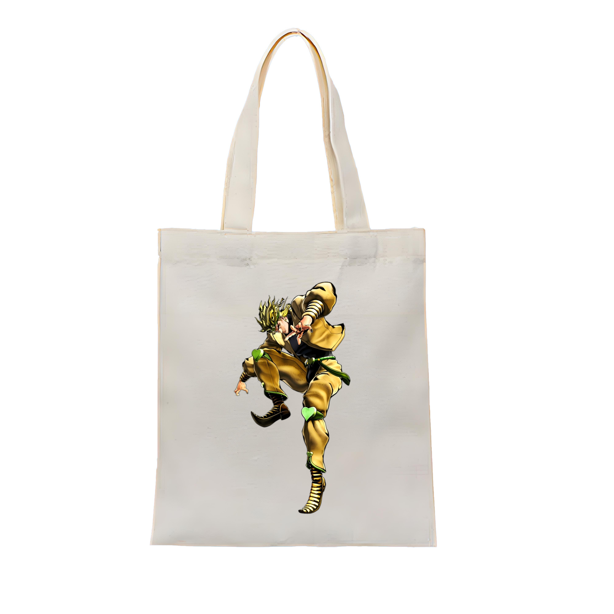 （画像用） ジョジョの奇妙な冒険 ディオ?ブランドー JoJo's Bizarre Adventure Dio Brando 縦型キャンバス生地手提げバッグ　トートバッグ