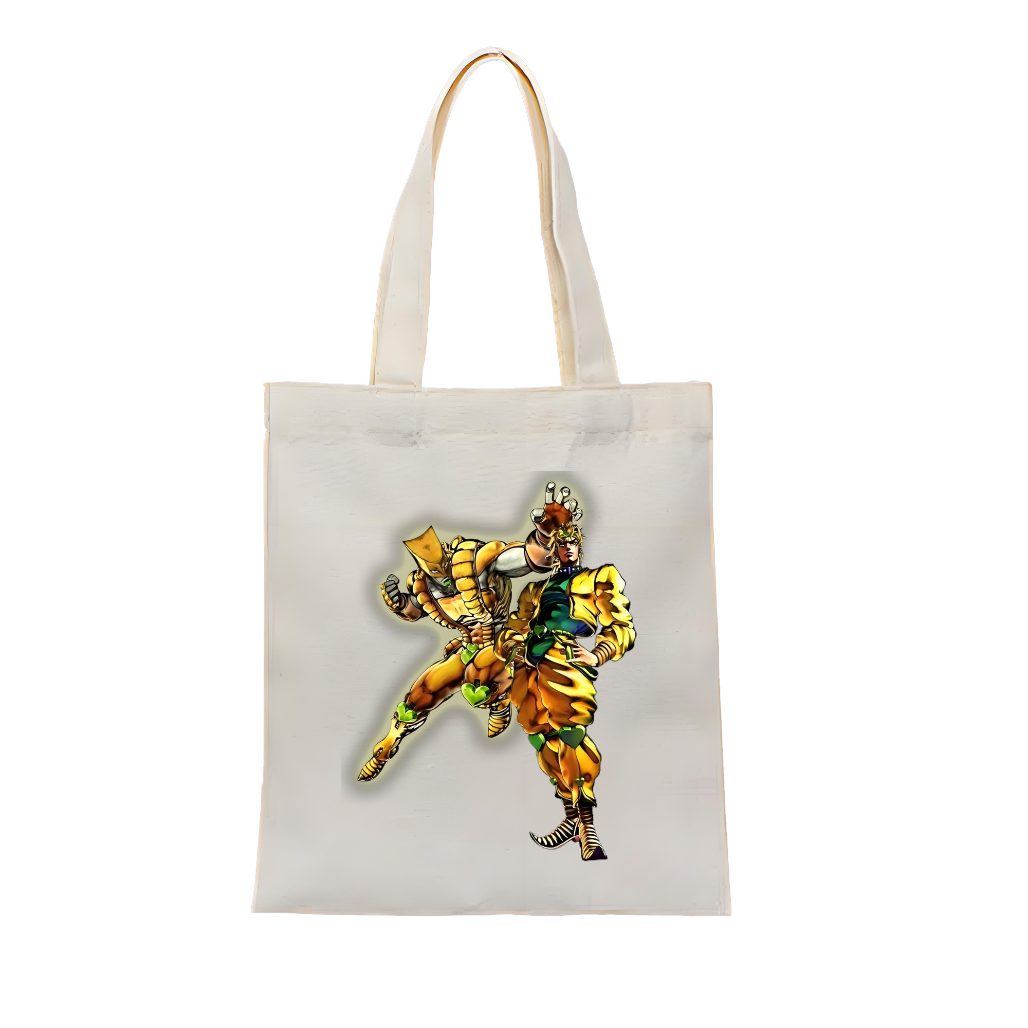 （画像用） ジョジョの奇妙な冒険 ディオ?ブランドー JoJo's Bizarre Adventure Dio Brando 縦型キャンバス生地手提げバッグ　トートバッグ