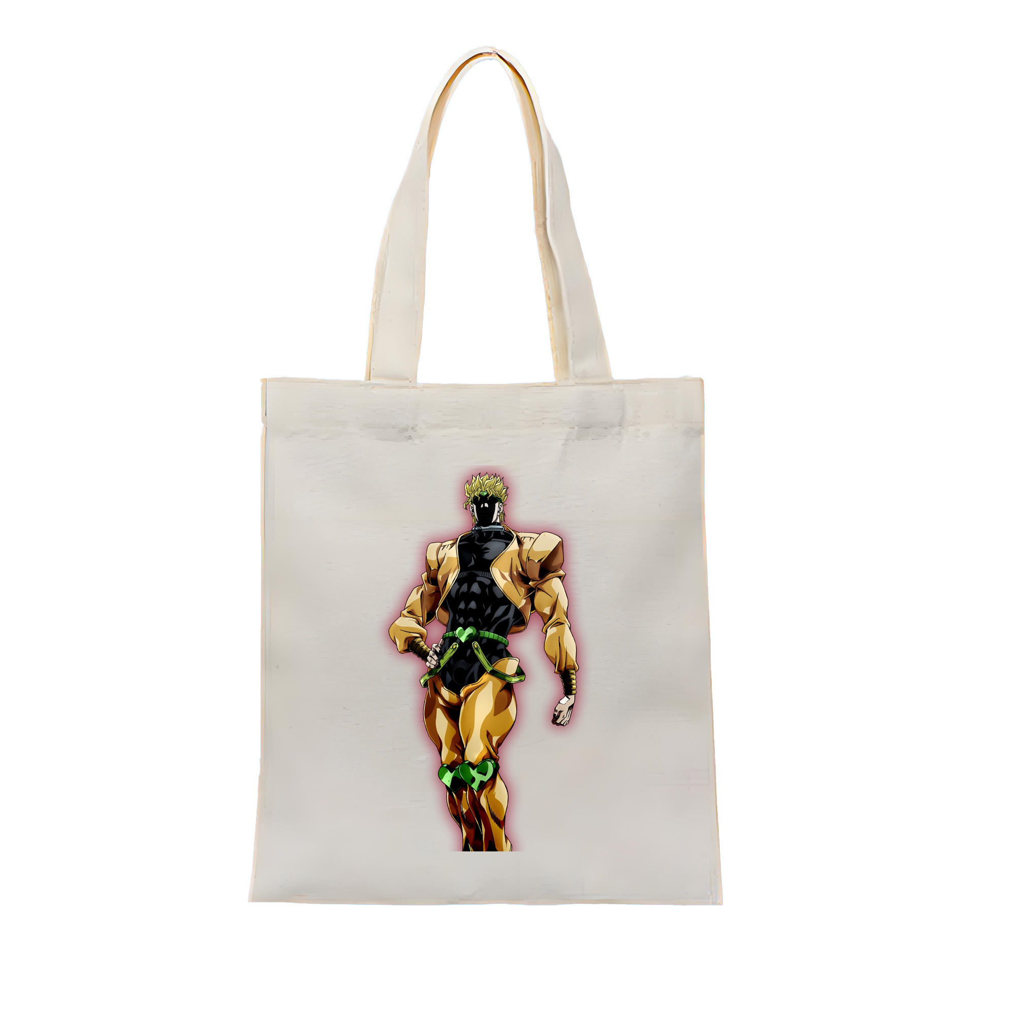 （画像用） ジョジョの奇妙な冒険 ディオ?ブランドー JoJo's Bizarre Adventure Dio Brando 縦型キャンバス生地手提げバッグ　トートバッグ