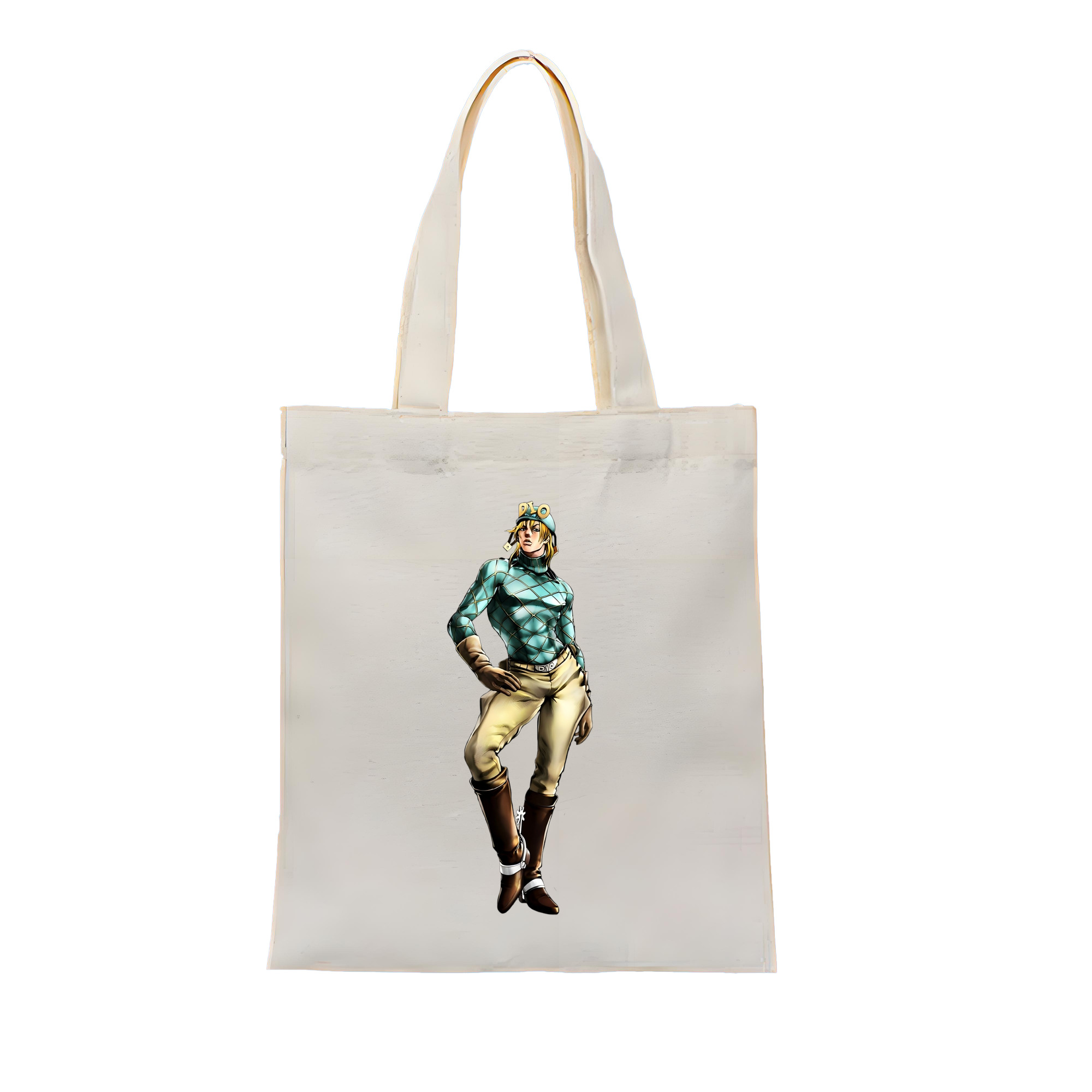 （画像用） ジョジョの奇妙な冒険 ディオ?ブランドー JoJo's Bizarre Adventure Dio Brando 縦型キャンバス生地手提げバッグ　トートバッグ