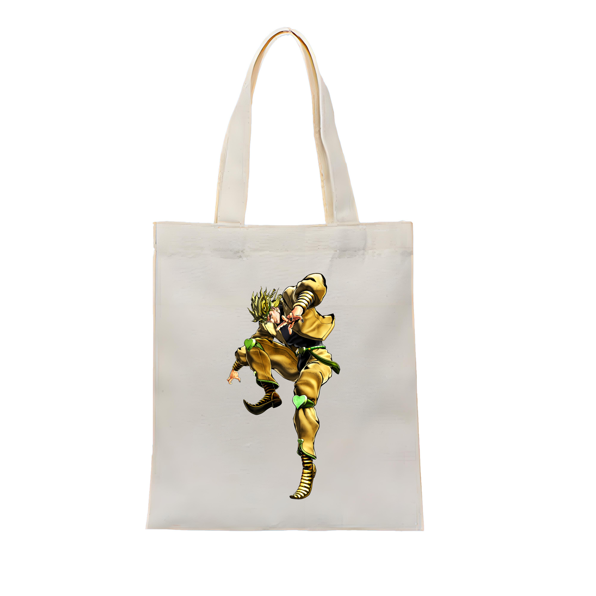 （画像用） ジョジョの奇妙な冒険 ディオ?ブランドー JoJo's Bizarre Adventure Dio Brando 縦型キャンバス生地手提げバッグ　トートバッグ