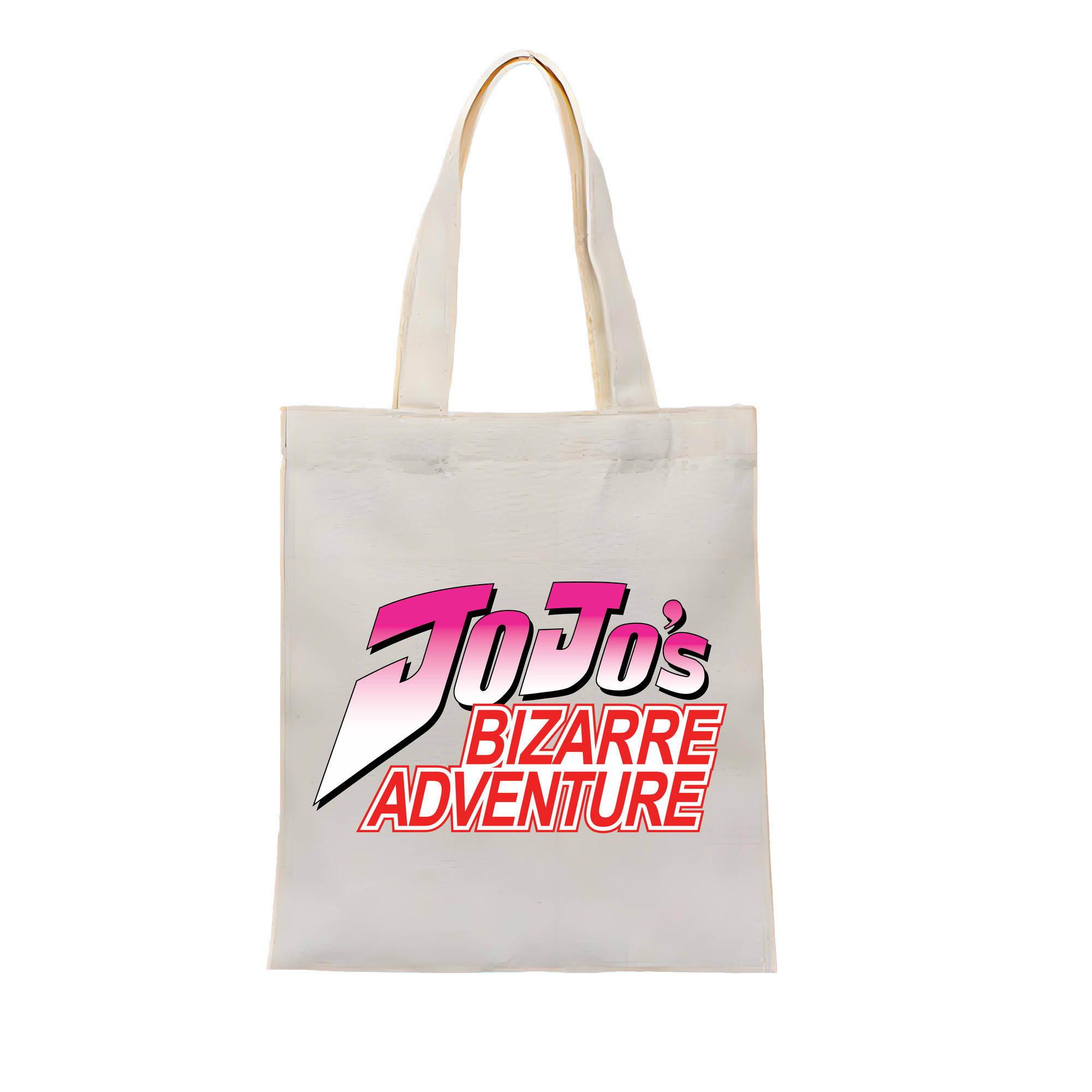 （画像用） ジョジョの奇妙な冒険 JoJo's Bizarre Adventure 縦型キャンバス生地手提げバッグ　トートバッグ