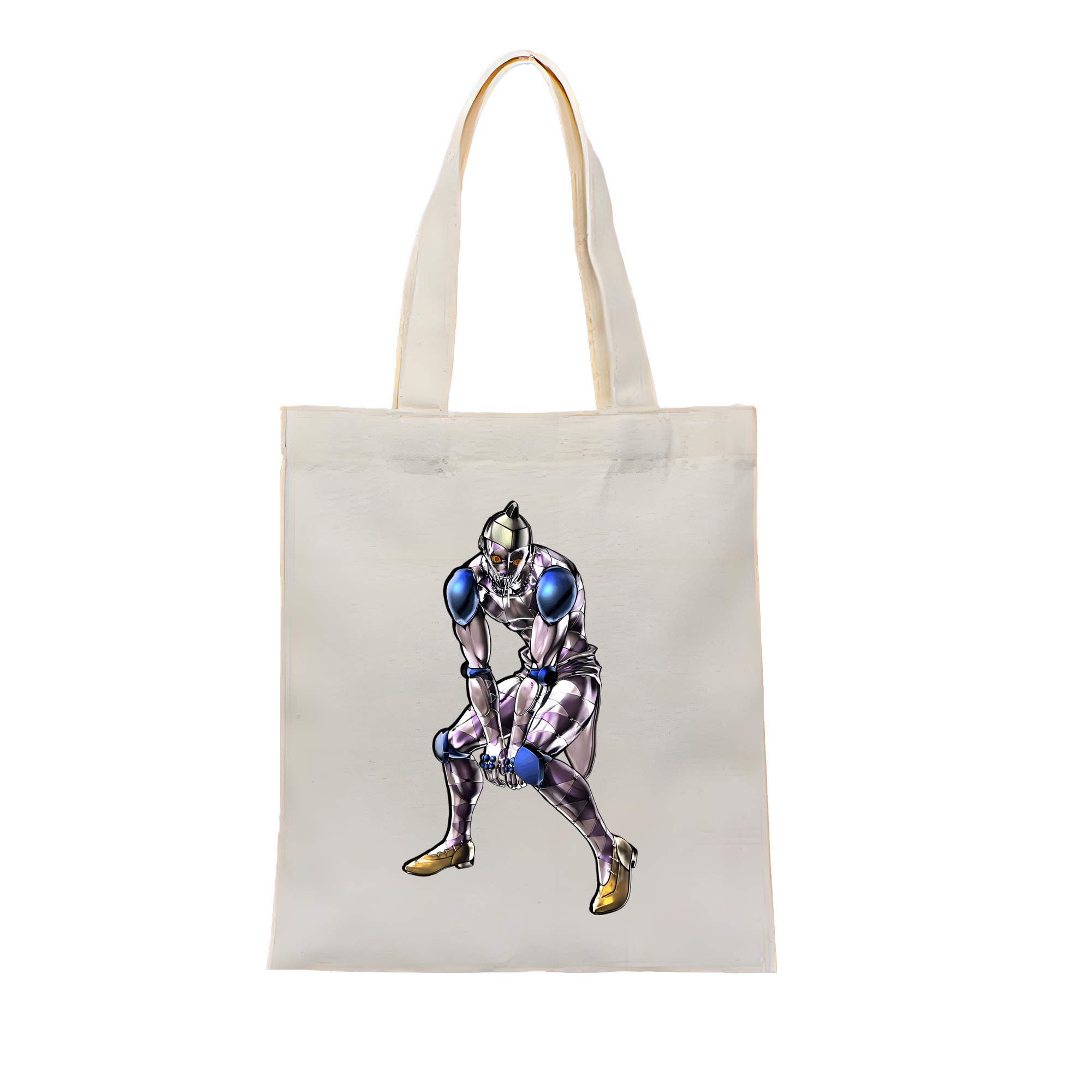 （画像用） ジョジョの奇妙な冒険 JoJo's Bizarre Adventure 縦型キャンバス生地手提げバッグ　トートバッグ