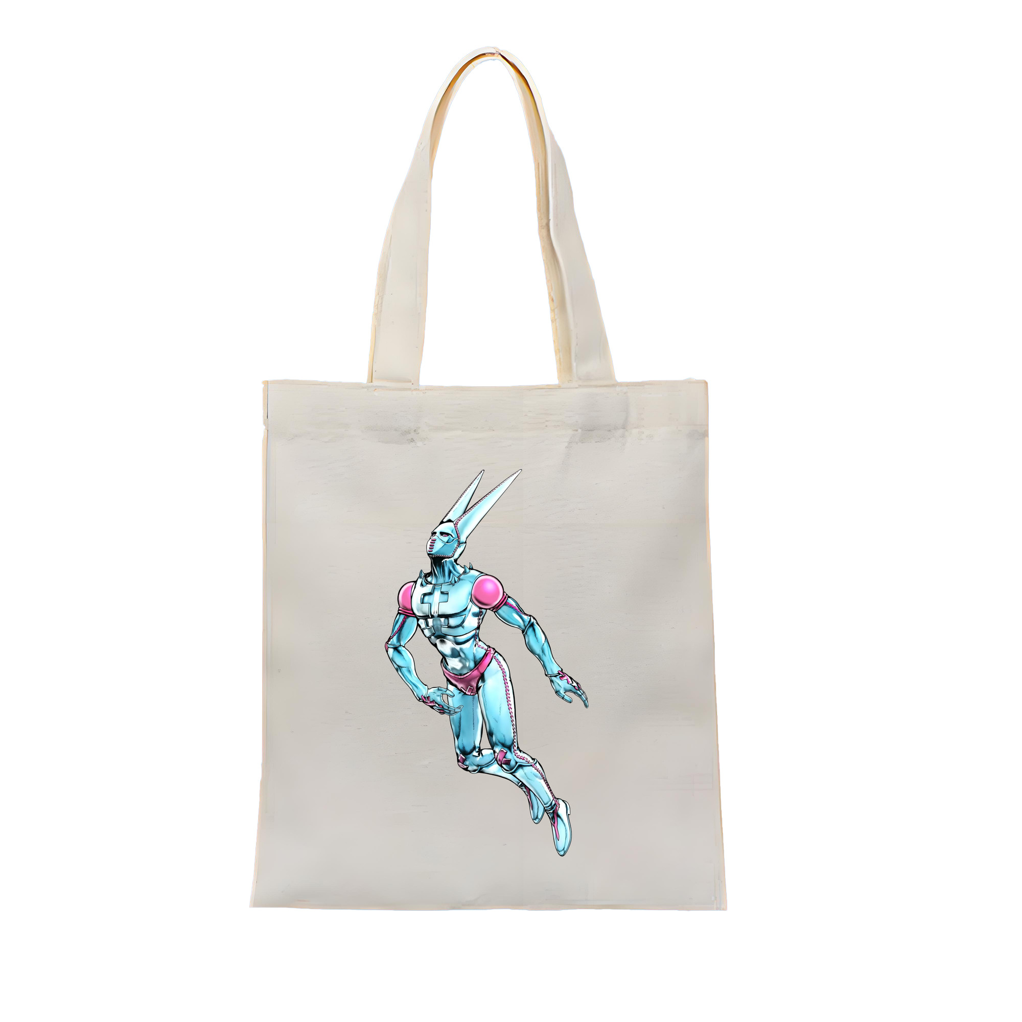 （画像用） ジョジョの奇妙な冒険 JoJo's Bizarre Adventure 縦型キャンバス生地手提げバッグ　トートバッグ