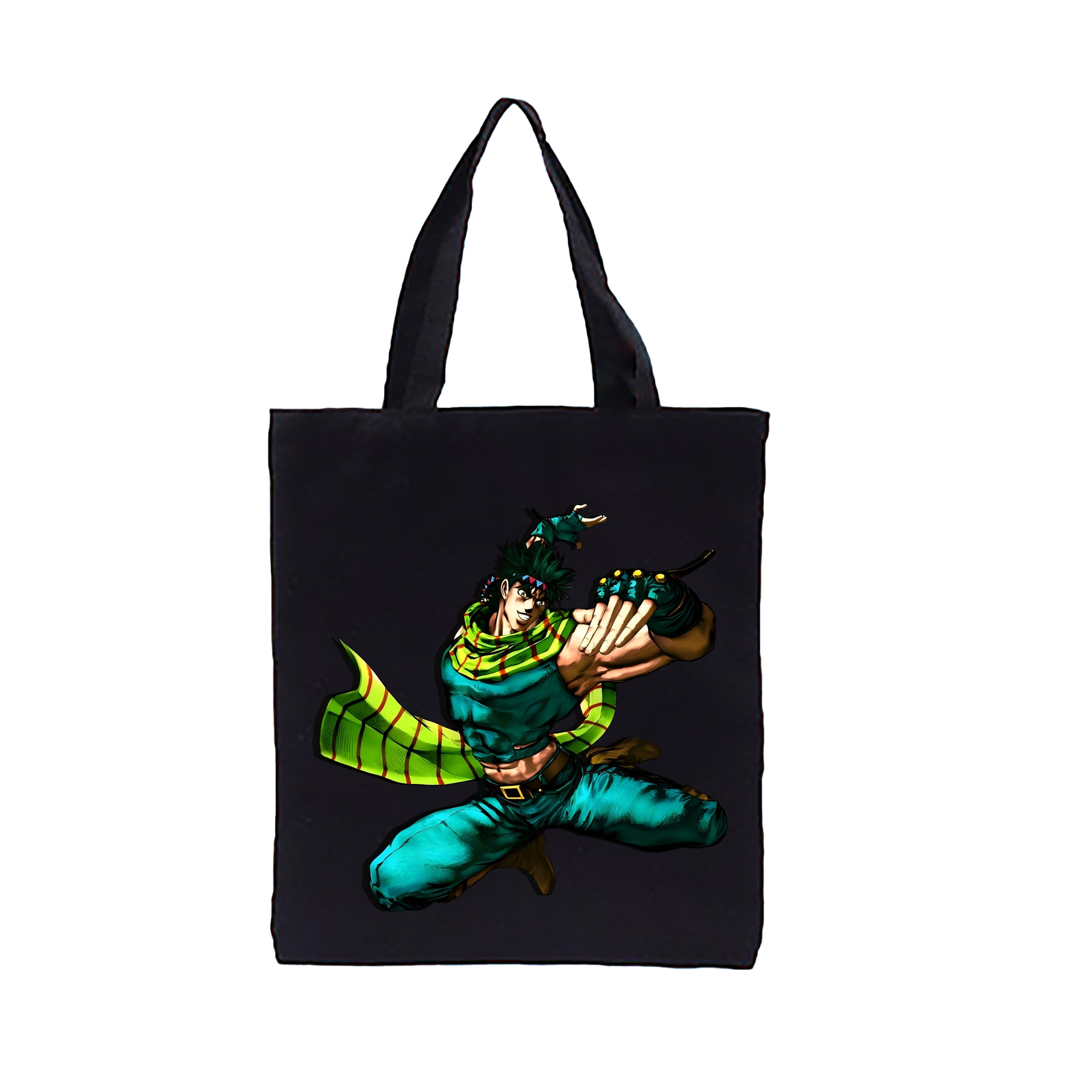 （画像用） ジョジョの奇妙な冒険 ジョセフ?ジョースター JoJo's Bizarre Adventure Joseph Joestar 縦型キャンバス生地手提げバッグ　トートバッグ