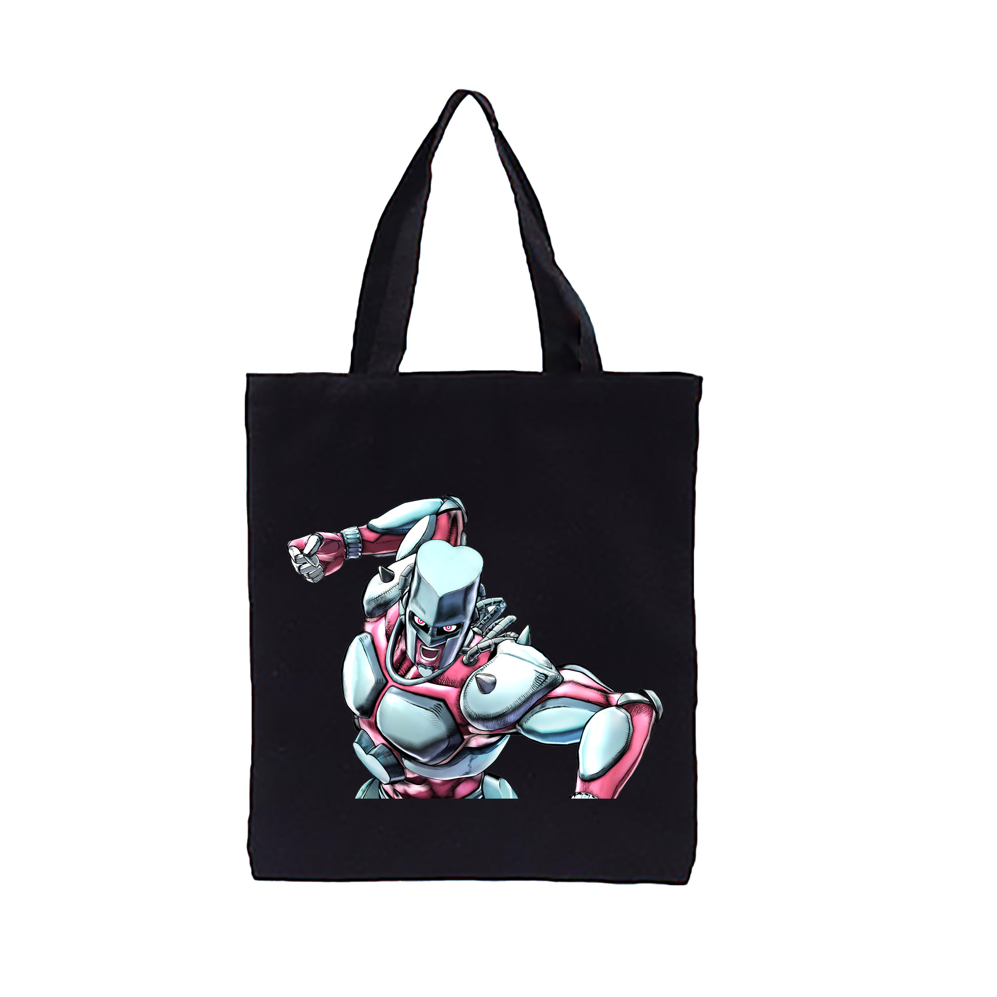 （画像用） ジョジョの奇妙な冒険 ひがしかた じょうすけ JoJo's Bizarre Adventure Higashikata Josuke 縦型キャンバス生地手提げバッグ　トートバッグ