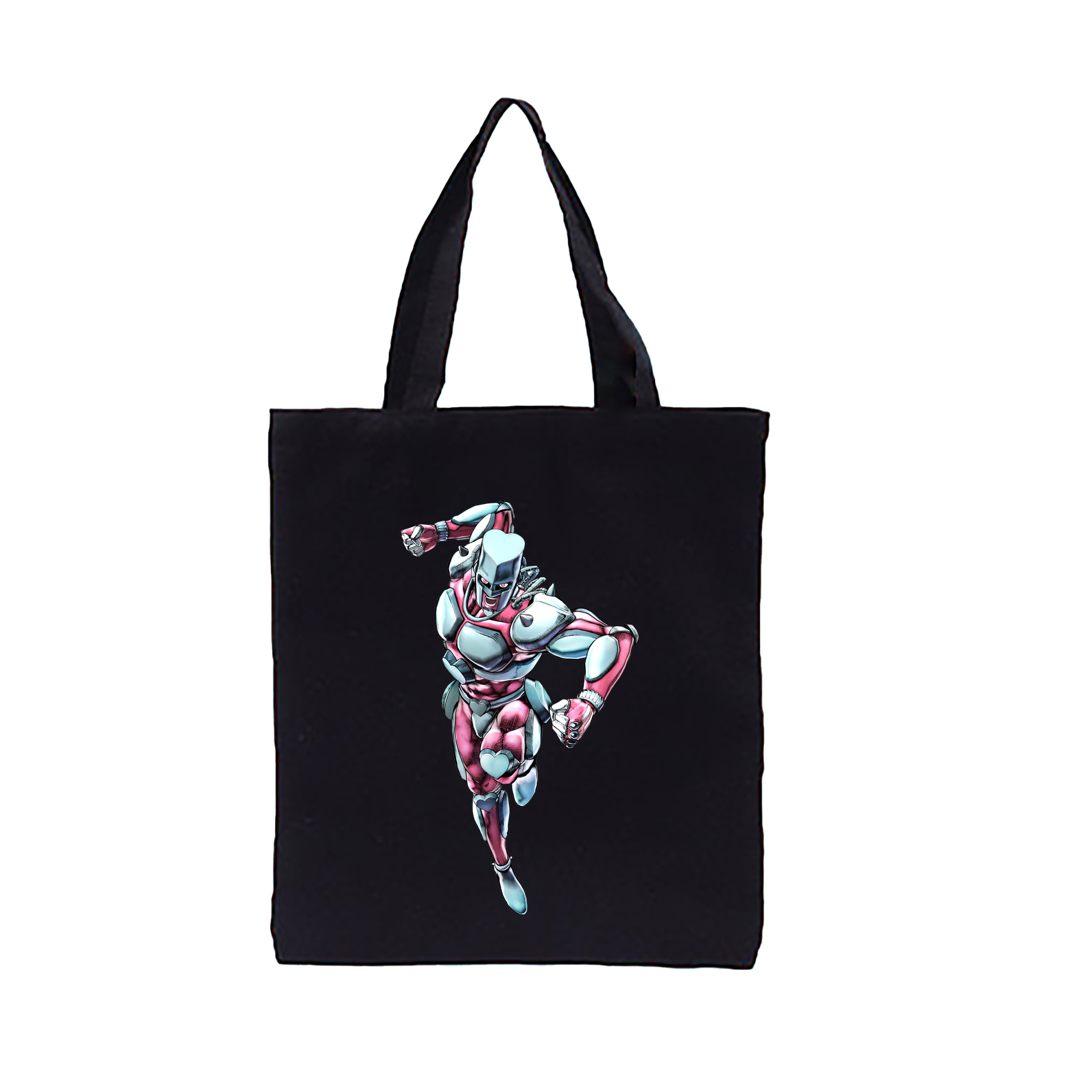 （画像用） ジョジョの奇妙な冒険 ひがしかた じょうすけ JoJo's Bizarre Adventure Higashikata Josuke 縦型キャンバス生地手提げバッグ　トートバッグ