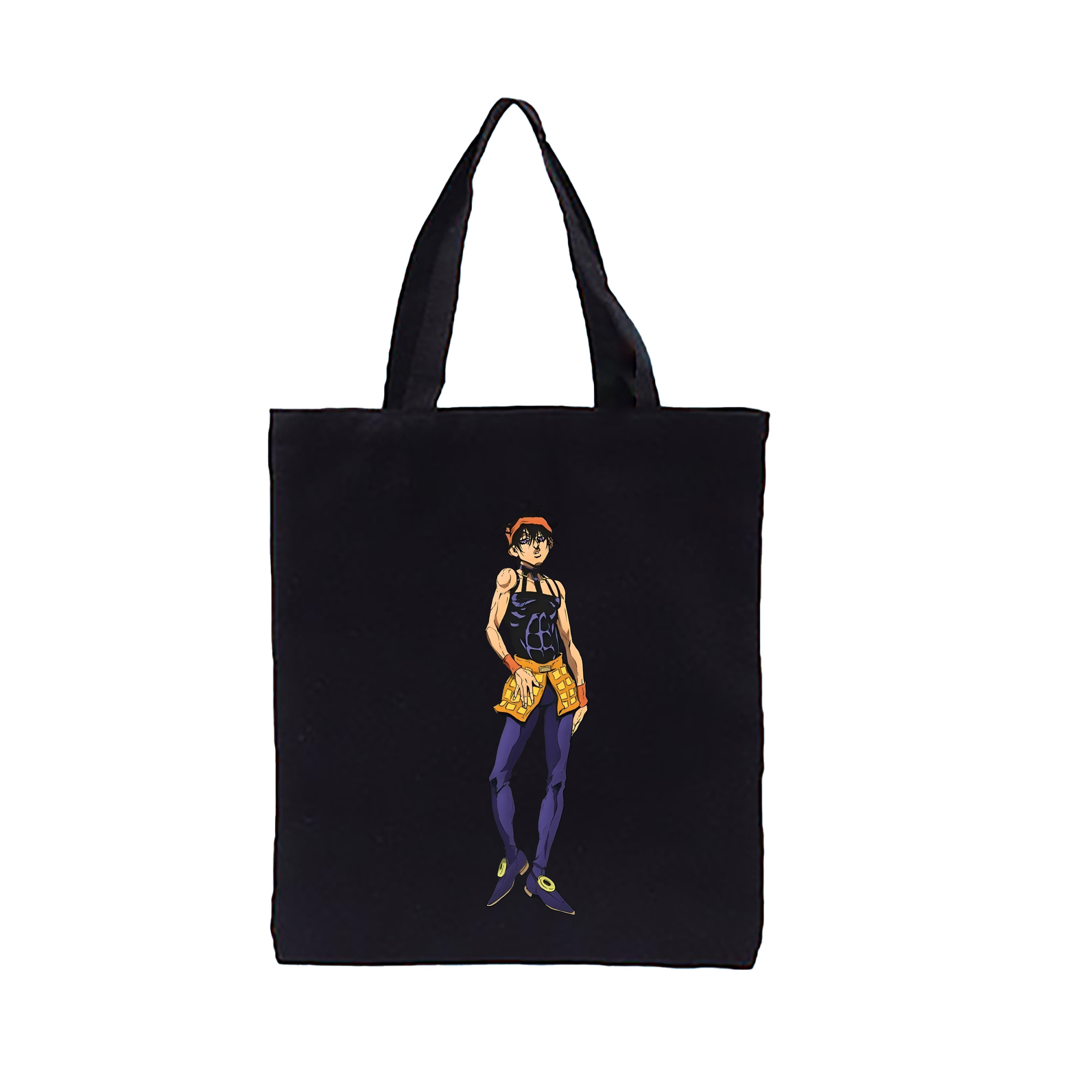 （画像用） ジョジョの奇妙な冒険 ナランチャ?ギルガ JoJo's Bizarre Adventure Narancia Ghirga 縦型キャンバス生地手提げバッグ　トートバッグ