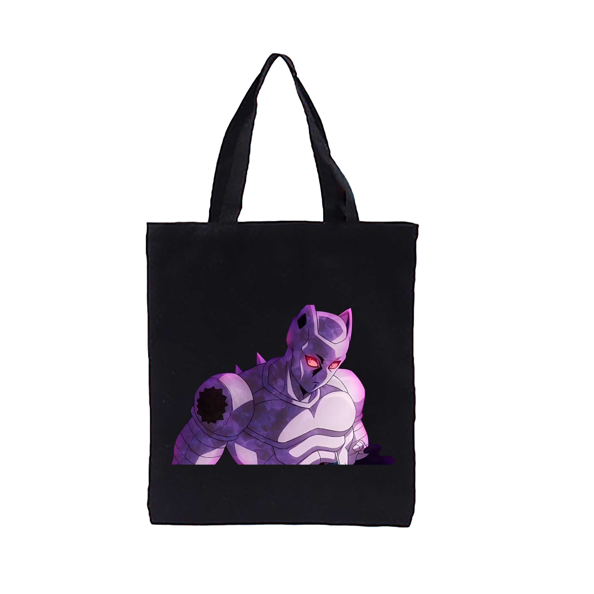 （画像用） ジョジョの奇妙な冒険 きら よしかげ JoJo's Bizarre Adventure Kira Yoshikage 縦型キャンバス生地手提げバッグ　トートバッグ