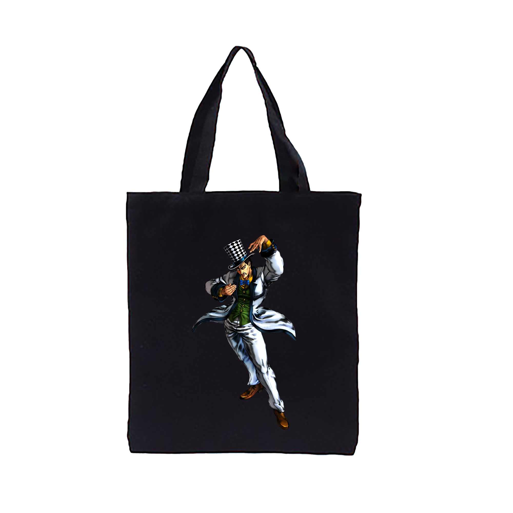 （画像用） ジョジョの奇妙な冒険 ウィル?アントニオ?ツェペリ JoJo's Bizarre Adventure Will Anthonio Zeppeli 縦型キャンバス生地手提げバッグ　トートバッグ