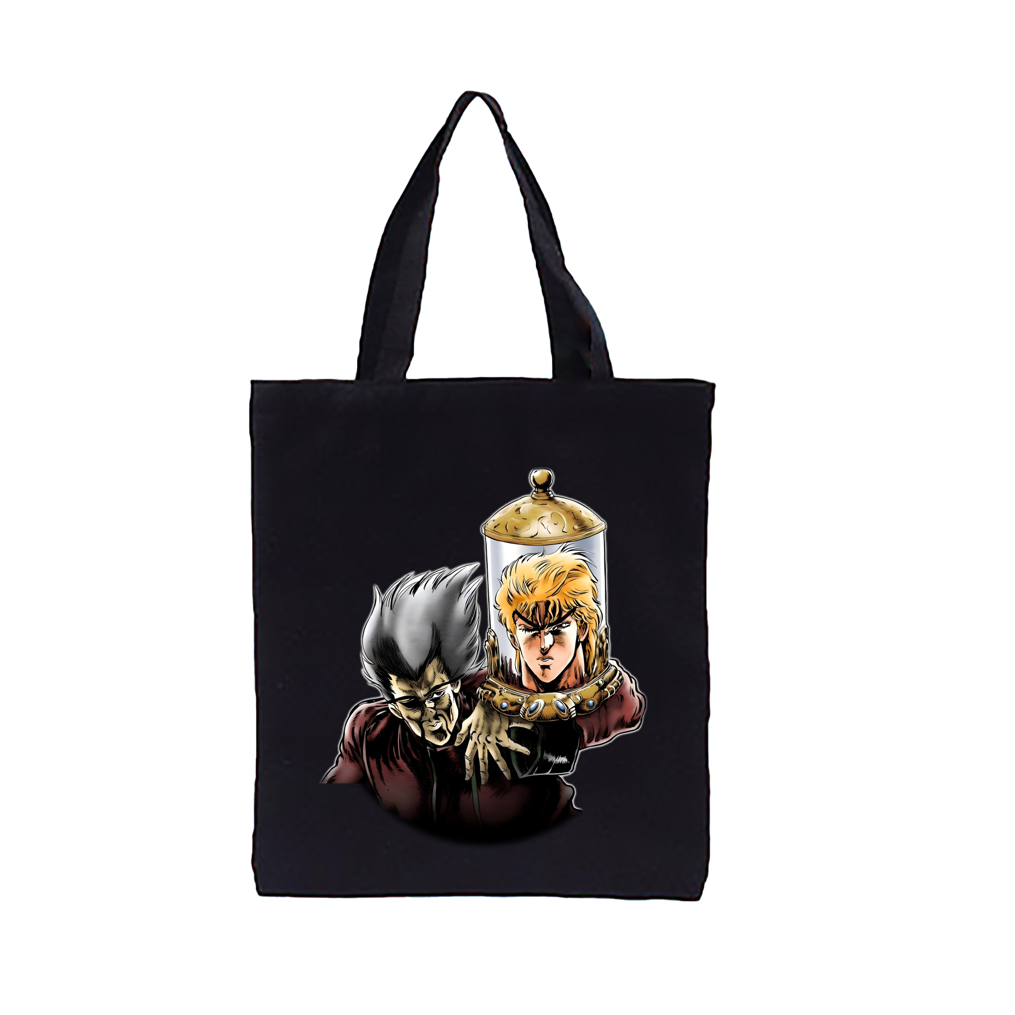 （画像用） ジョジョの奇妙な冒険 ディオ?ブランドー JoJo's Bizarre Adventure Dio Brando 縦型キャンバス生地手提げバッグ　トートバッグ