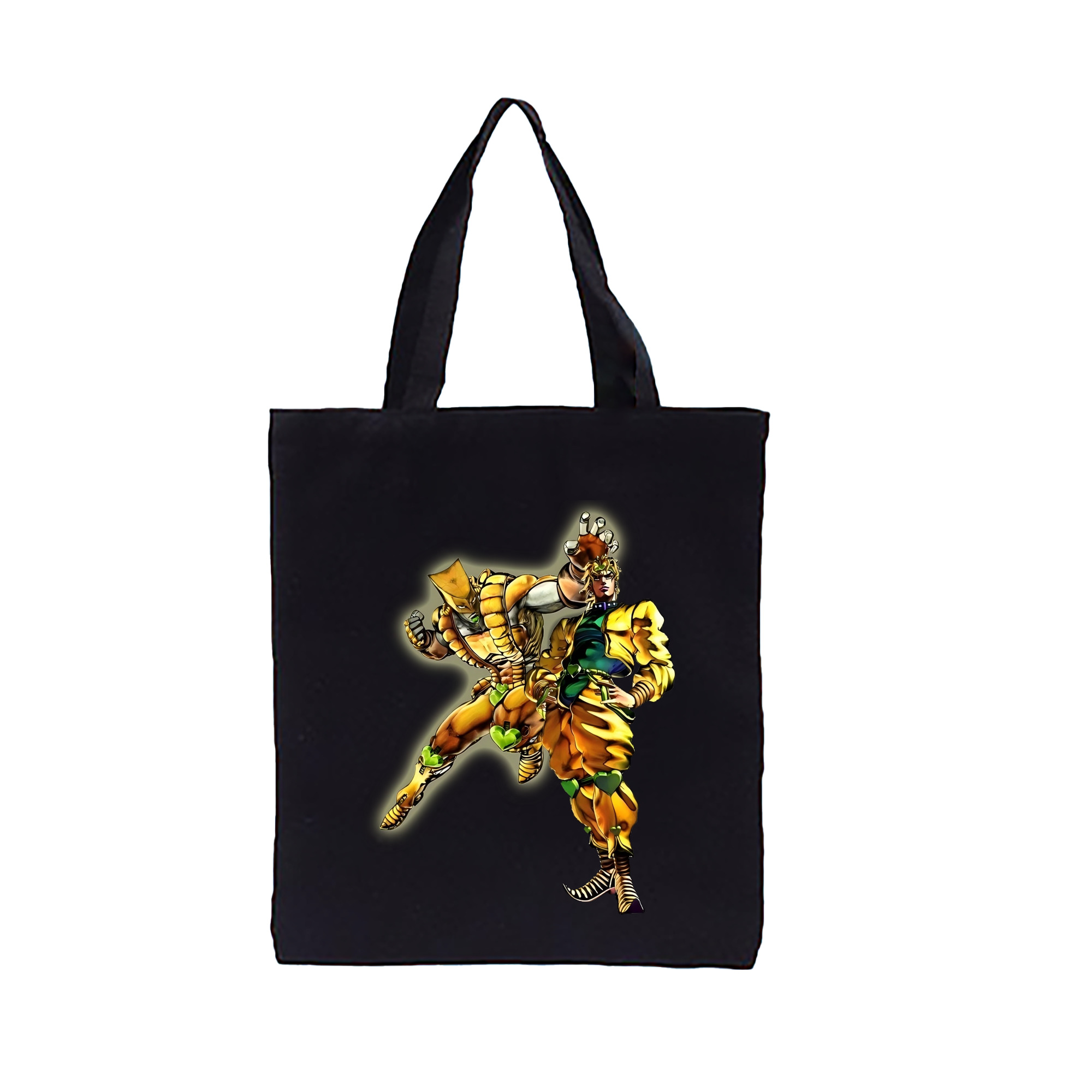 （画像用） ジョジョの奇妙な冒険 ディオ?ブランドー JoJo's Bizarre Adventure Dio Brando 縦型キャンバス生地手提げバッグ　トートバッグ