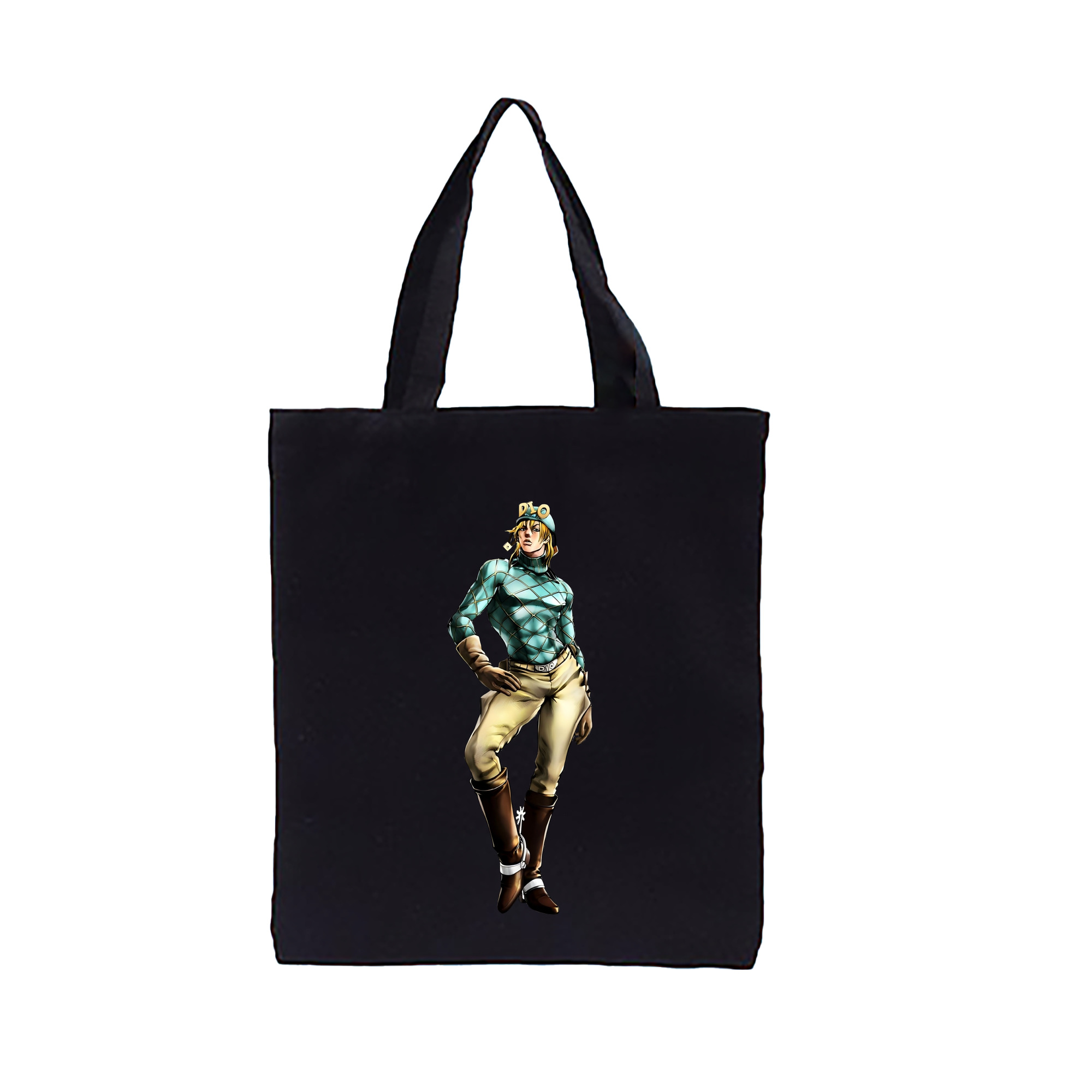 （画像用） ジョジョの奇妙な冒険 ディオ?ブランドー JoJo's Bizarre Adventure Dio Brando 縦型キャンバス生地手提げバッグ　トートバッグ
